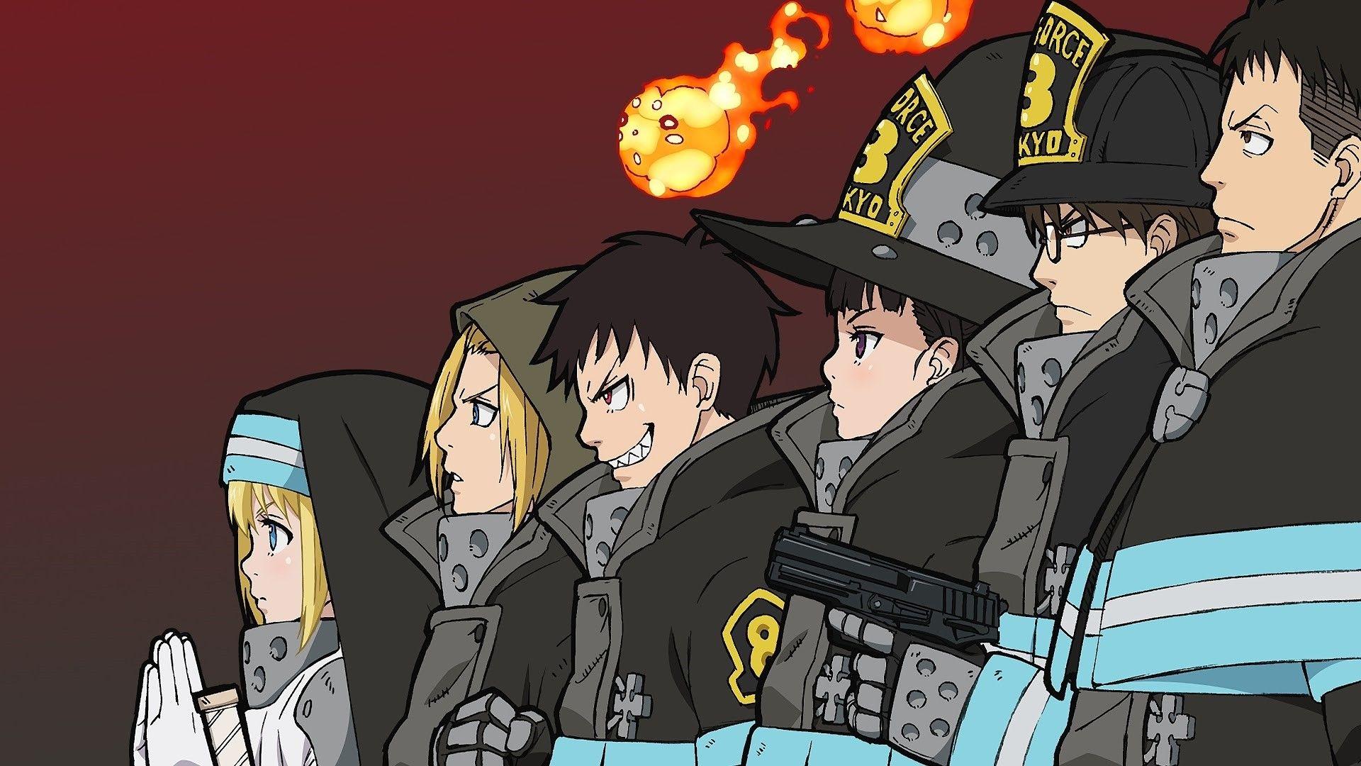 Fire Force HD Wallpapers - Top Free Fire Force HD Backgrounds