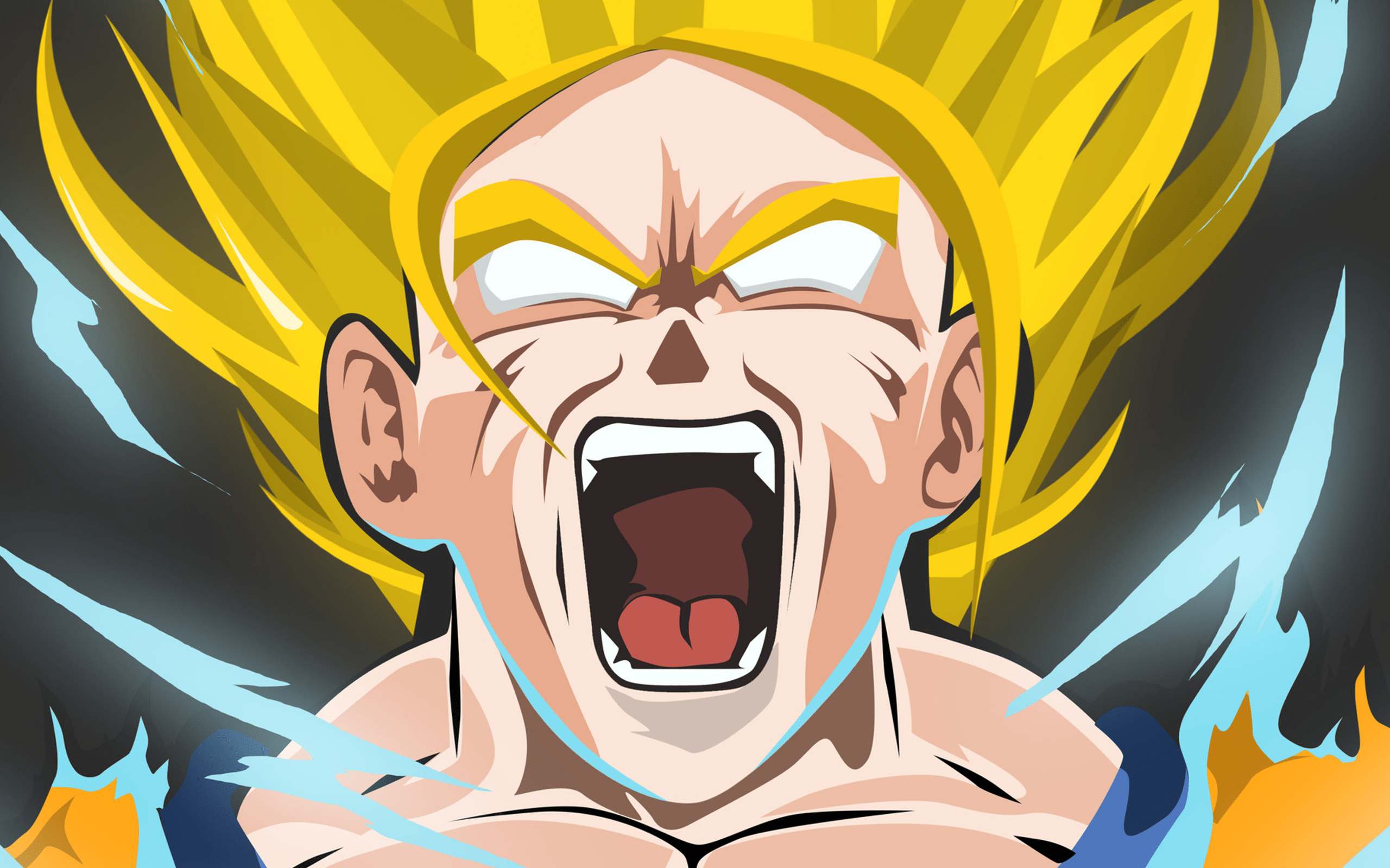 Goku Super Saiyan 2 Wallpapers - Top Những Hình Ảnh Đẹp