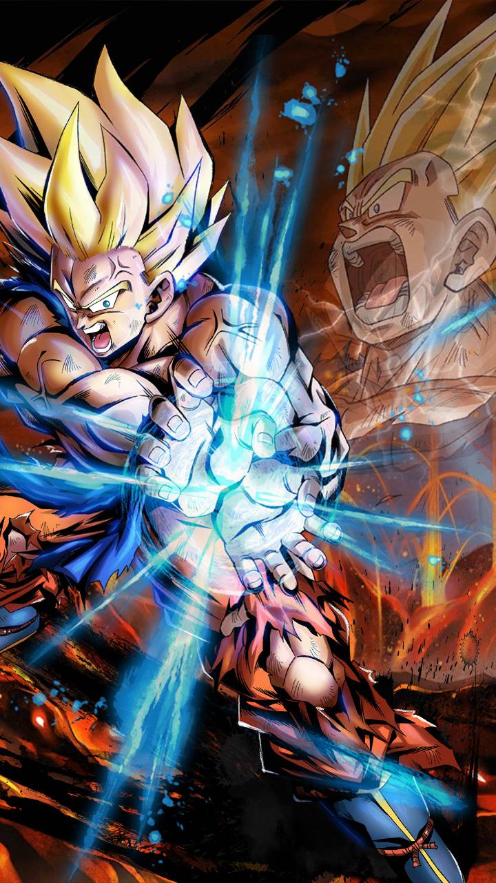 goku super saiyan 2 kamehameha