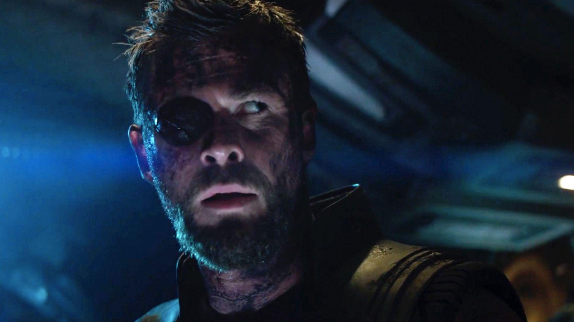1920x1080 Avengers: Infinity War- Still Of Thor Wielding New Weapon