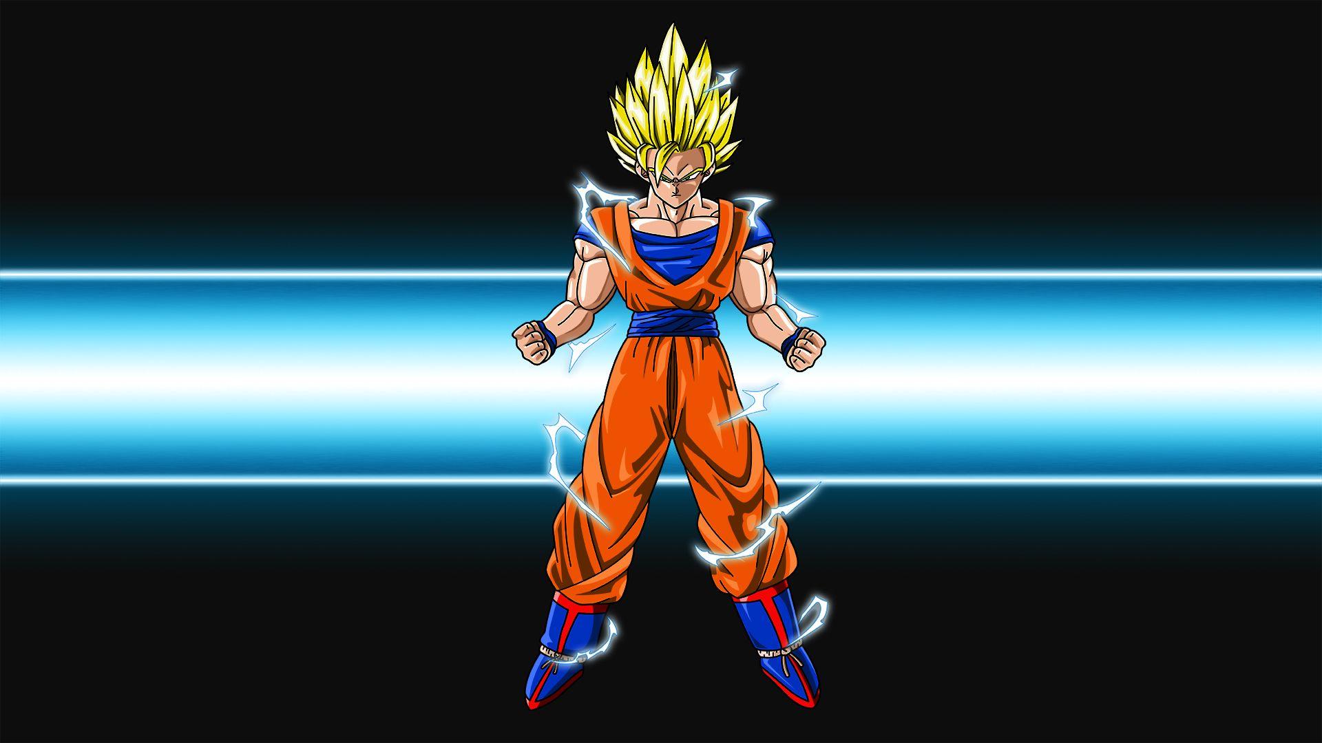 1920x1080 Tải xuống miễn phí hình nền goku super saiyan 2 [1920x1080)
