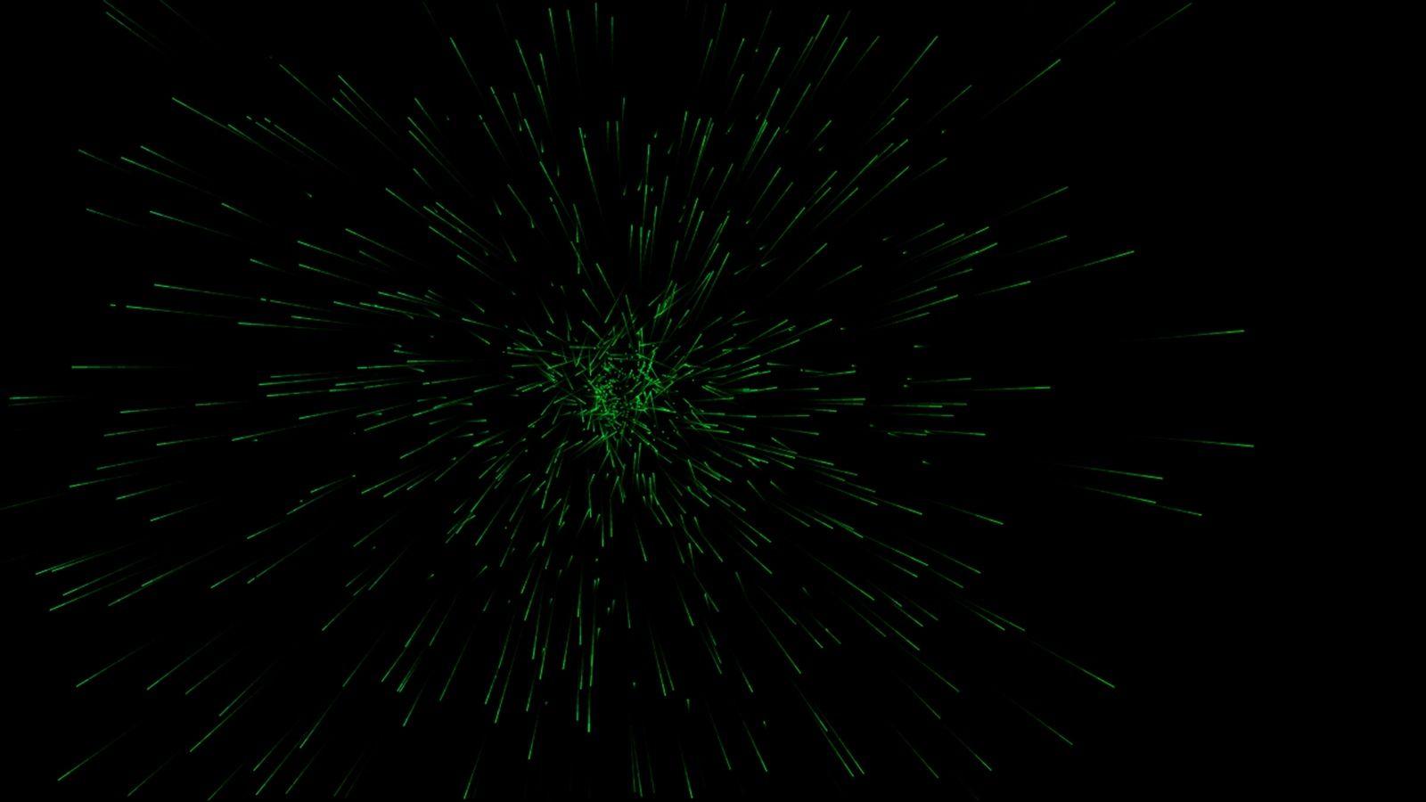 1600x900 Wallpaper 4k sparks, optical illusion, dark background 4k dark