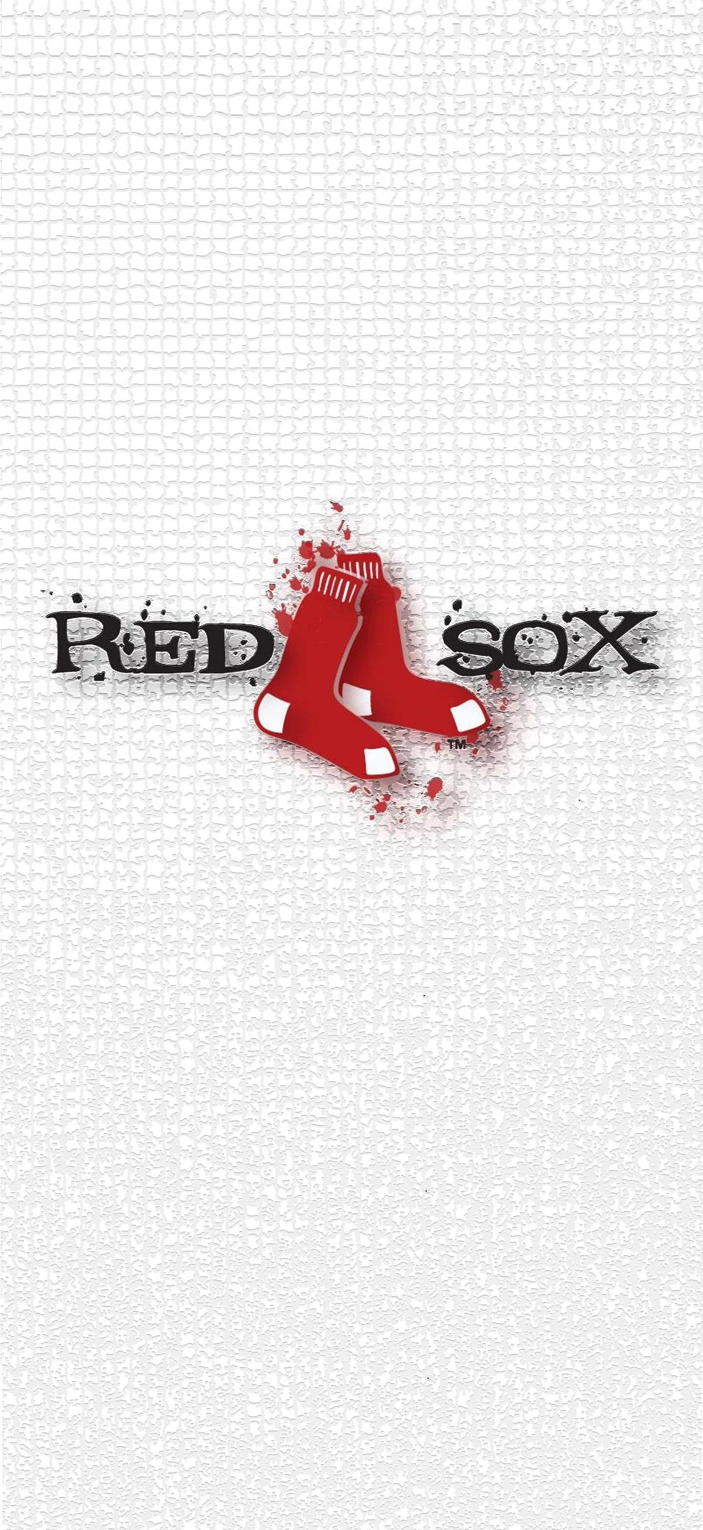 1440x3132 Here's a Red Sox phone wallpaper I made