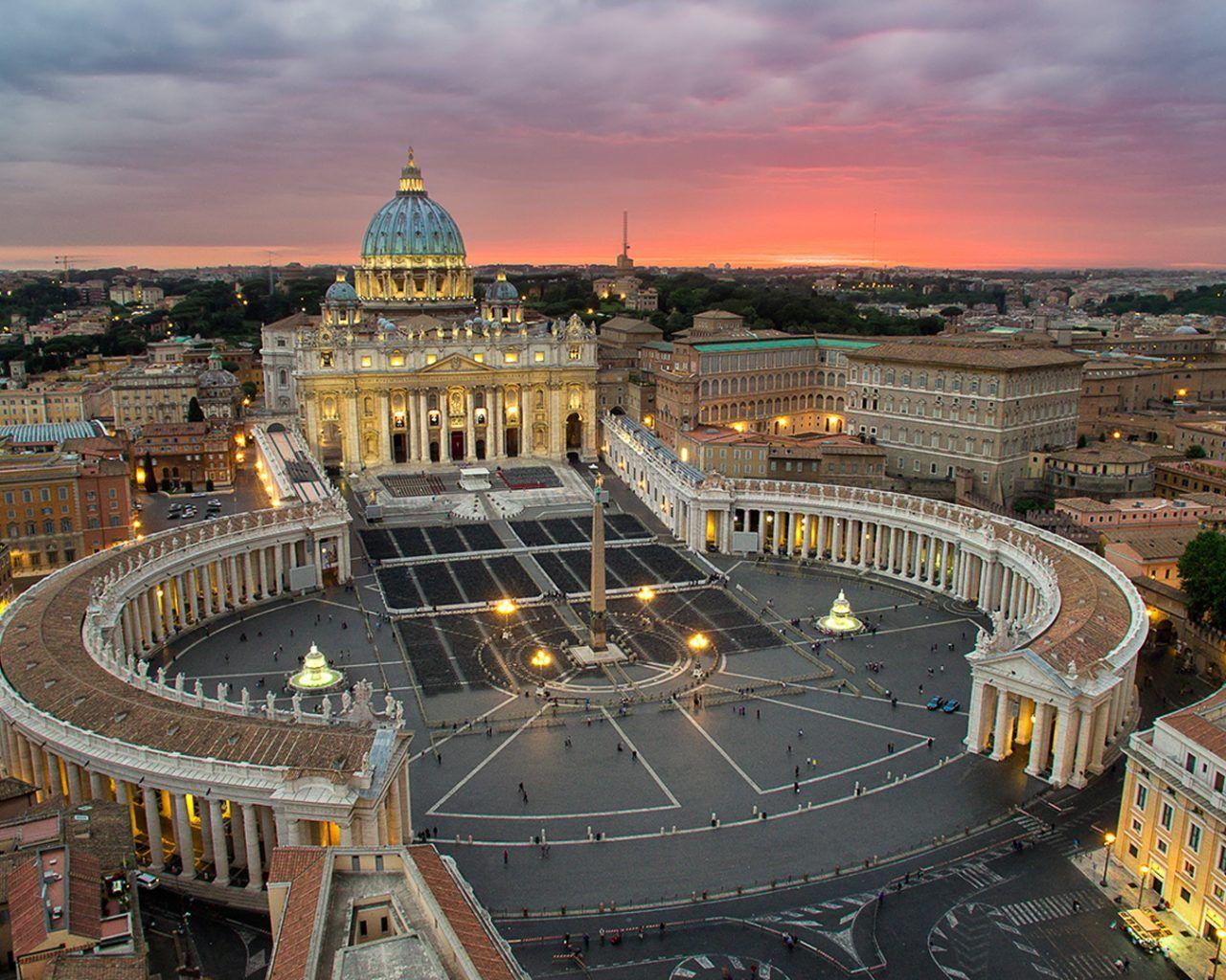 1280x1024 Vatican City, A City State Surrounded By Rome, Italy, Is The Headquarters Of The Roman Catholic Church Desktop HD Wallpaper :