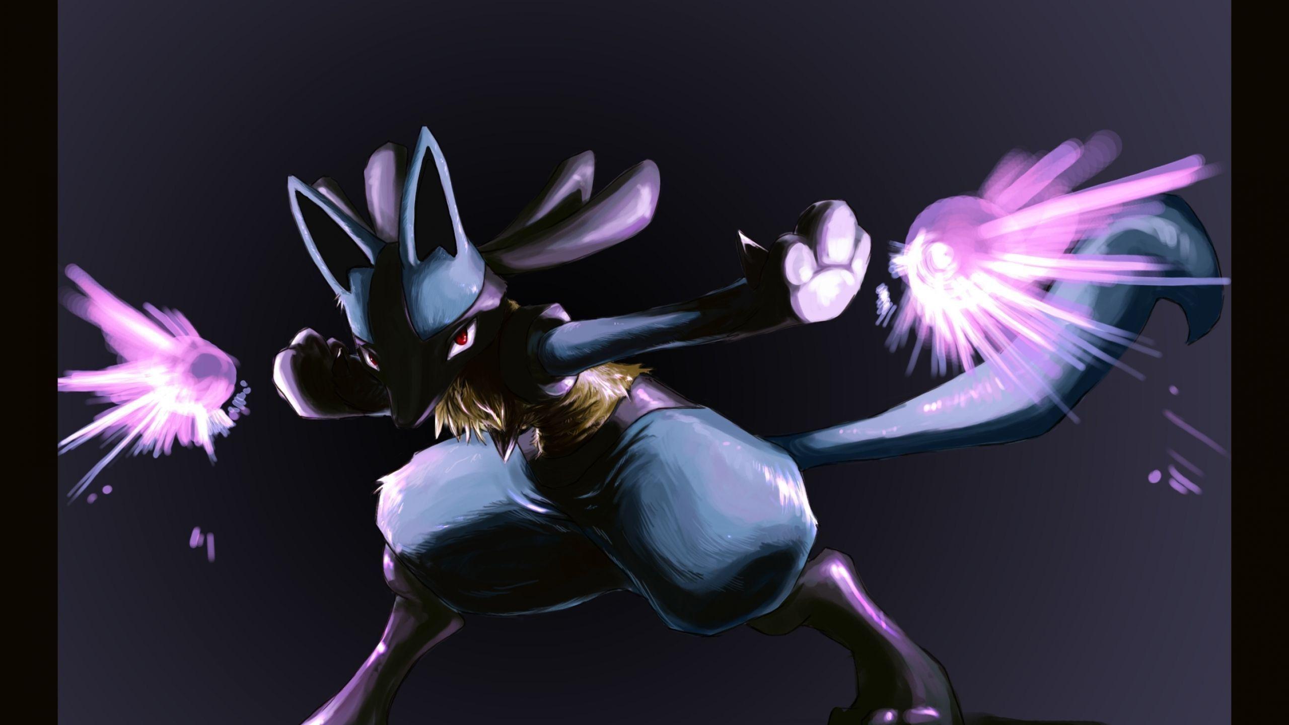 Lucario pokemon wallpaper, 2560x1440, 135720