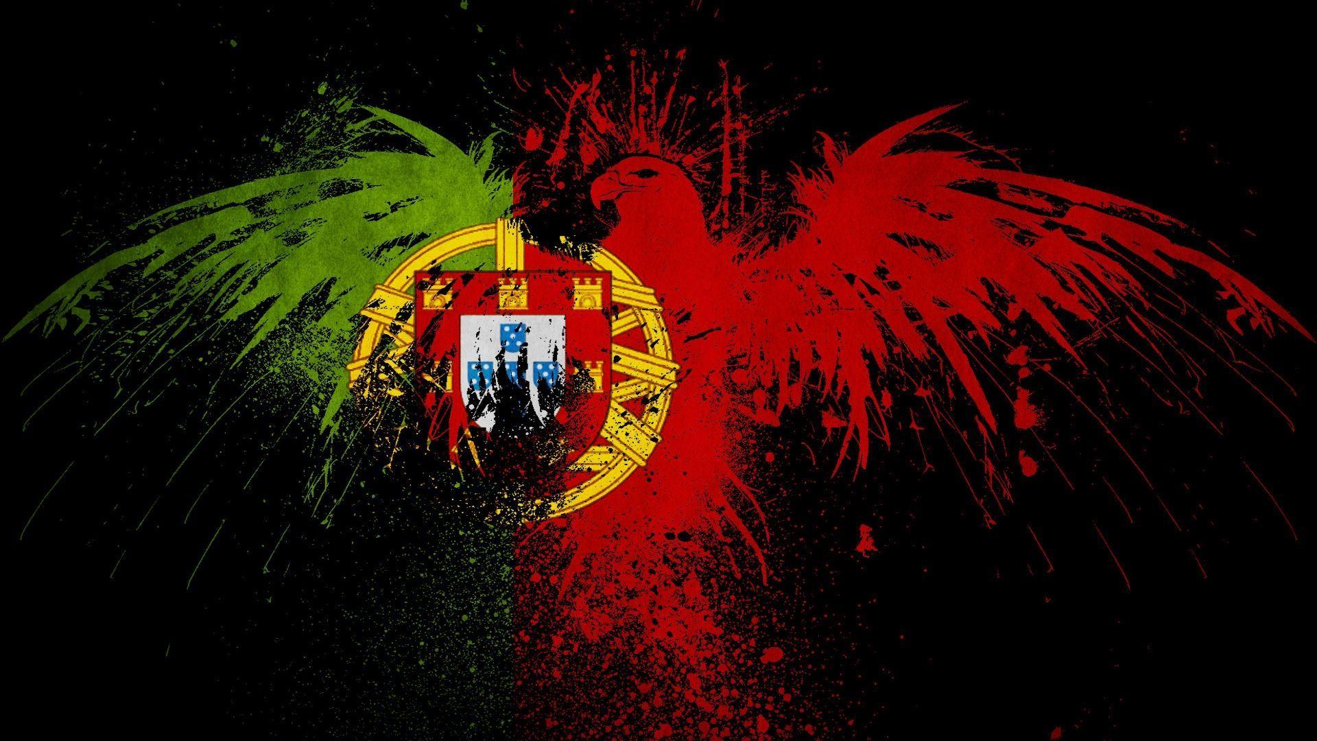 1920x1080 Portugal Flag Wallpaper