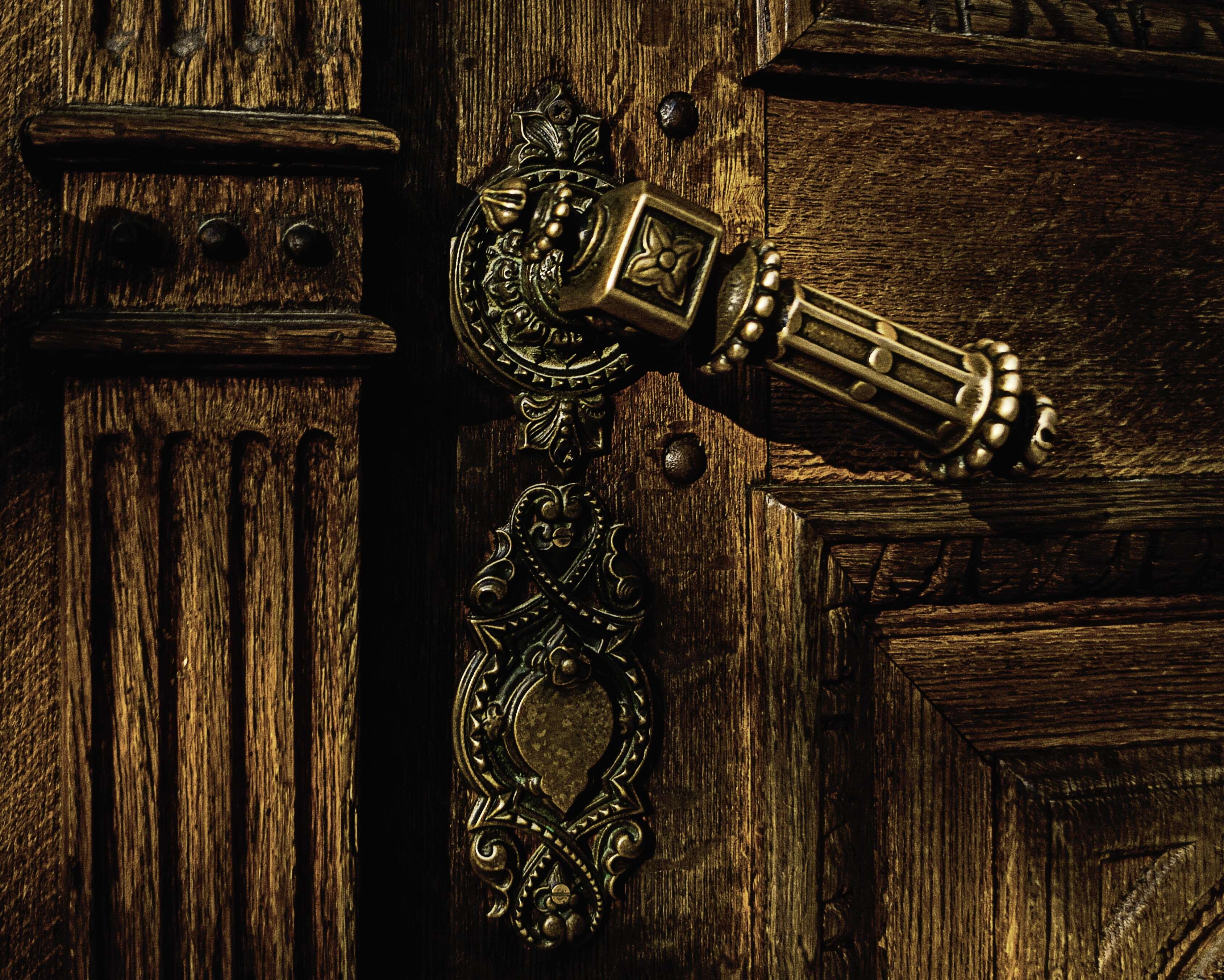 3378x2705 antique, close up, door, door knob, rustic, vintage, wood