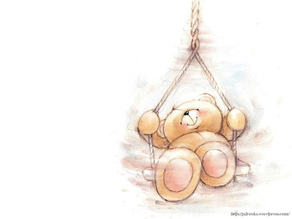 1024x768 Free download Download Cartoon Teddy Bear Wallpaper in high