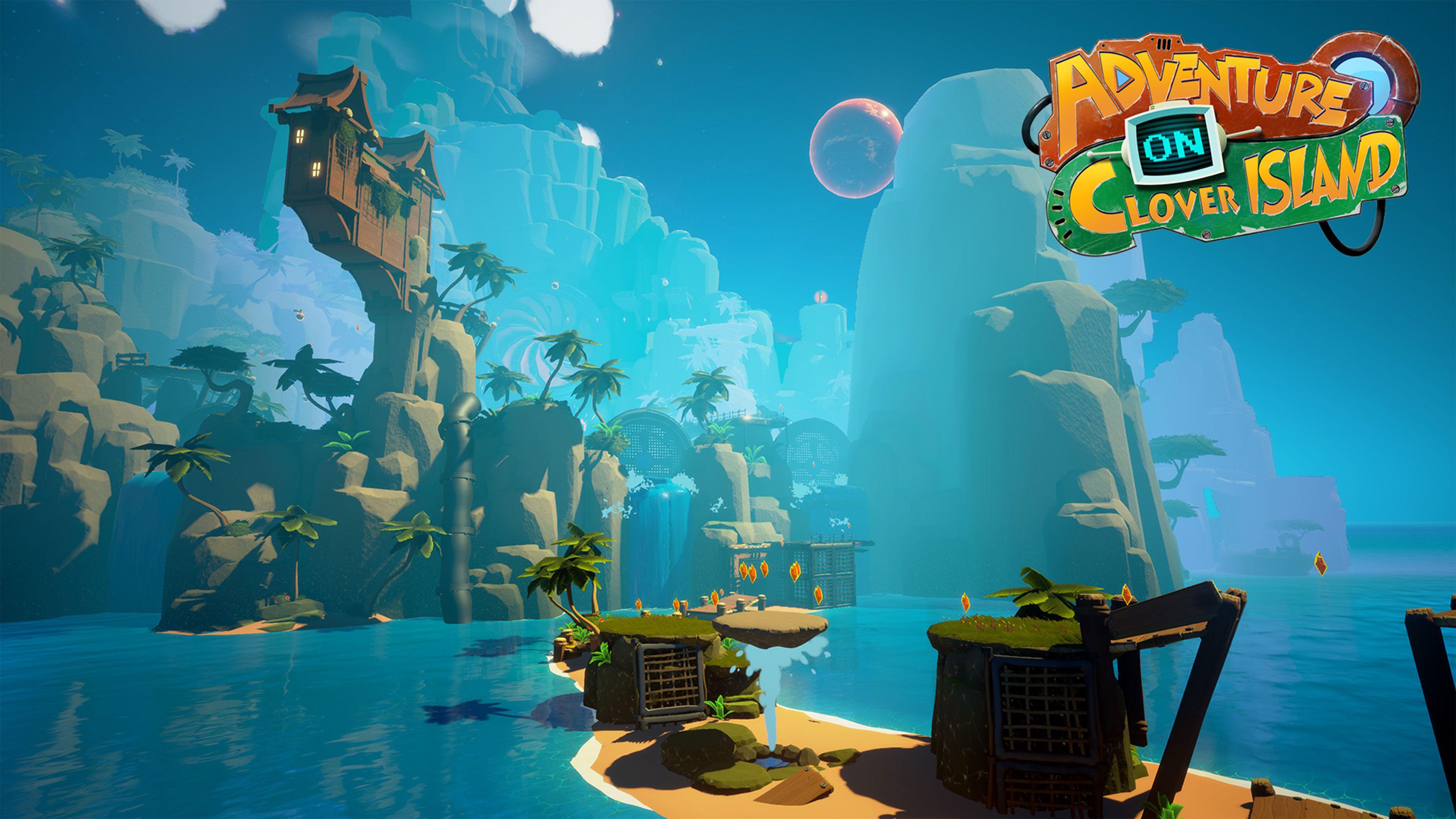 3840x2160 Skylar & Plux Adventure on Clover Island Wallpaper in Ultra HD