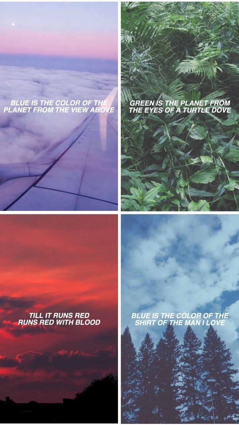 810x1441 Blue / Green / Red // Lana Del Rey ft. Stevie Nicks