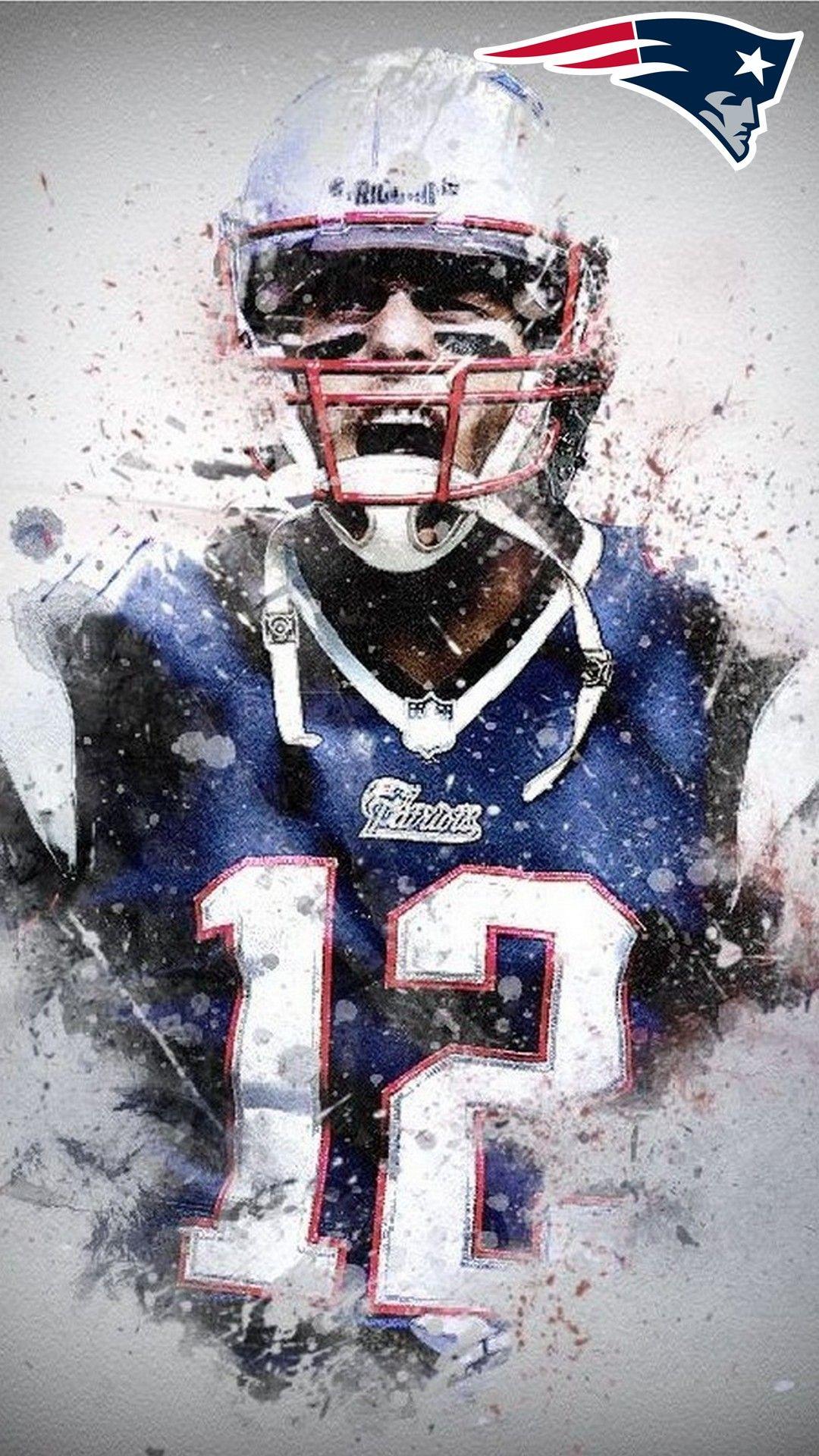 1080x1920 Tom Brady Patriots HD Wallpaper For iPhone NFL Football
