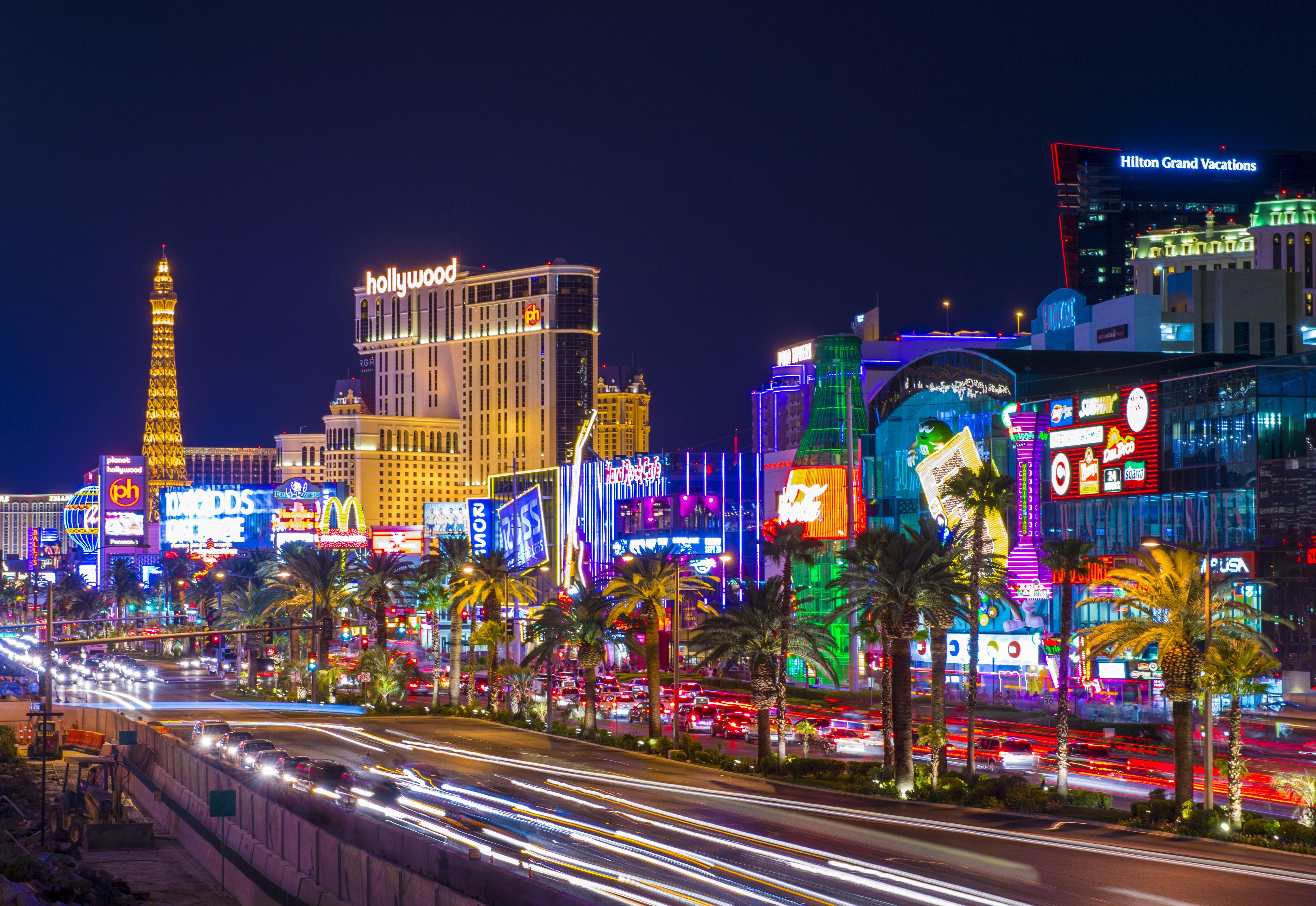 4556x3136 HD Las Vegas Wallpaper