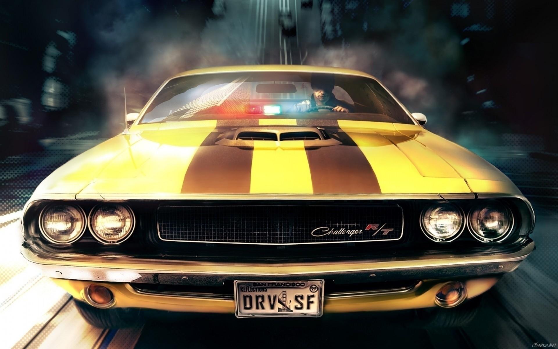 1920x1200 American Muscle Cars Wallpaper, 343.92 Kb