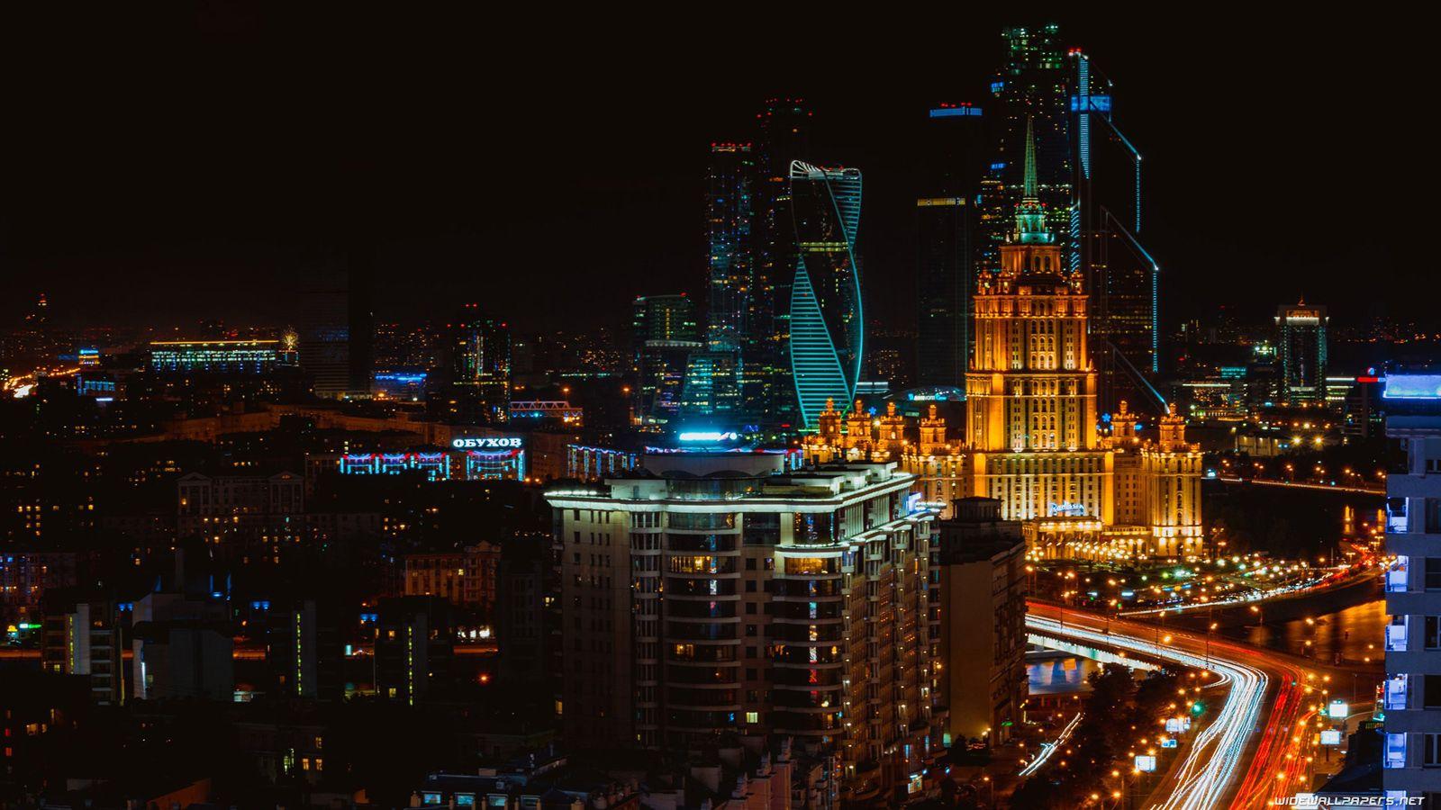 1600x900 Moscow city desktop wallpaper HD and wide wallpaper