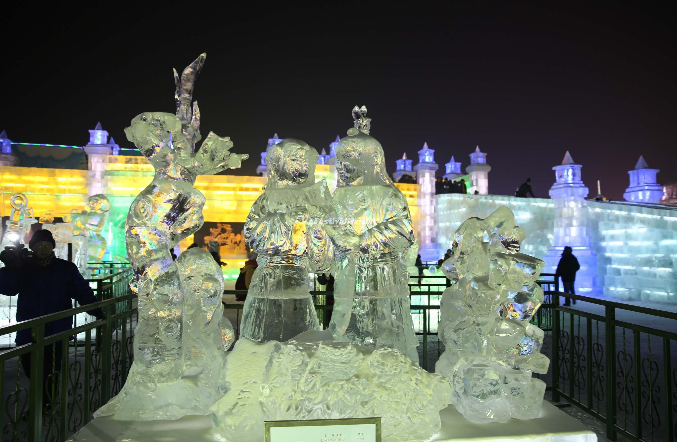 2694x1761 Harbin Ice Sculptures Ice Festival Wallpaper, China