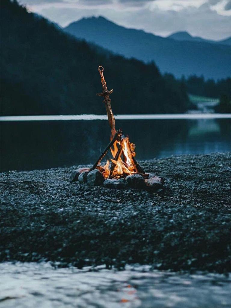 Aesthetic Minecraft Campfire