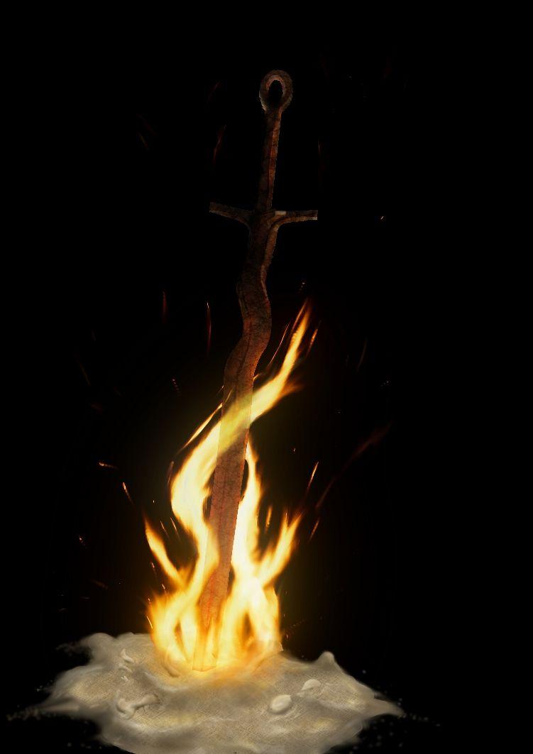 751x1063 Free download Dark Souls Bonfire by ma5h [751x1063]