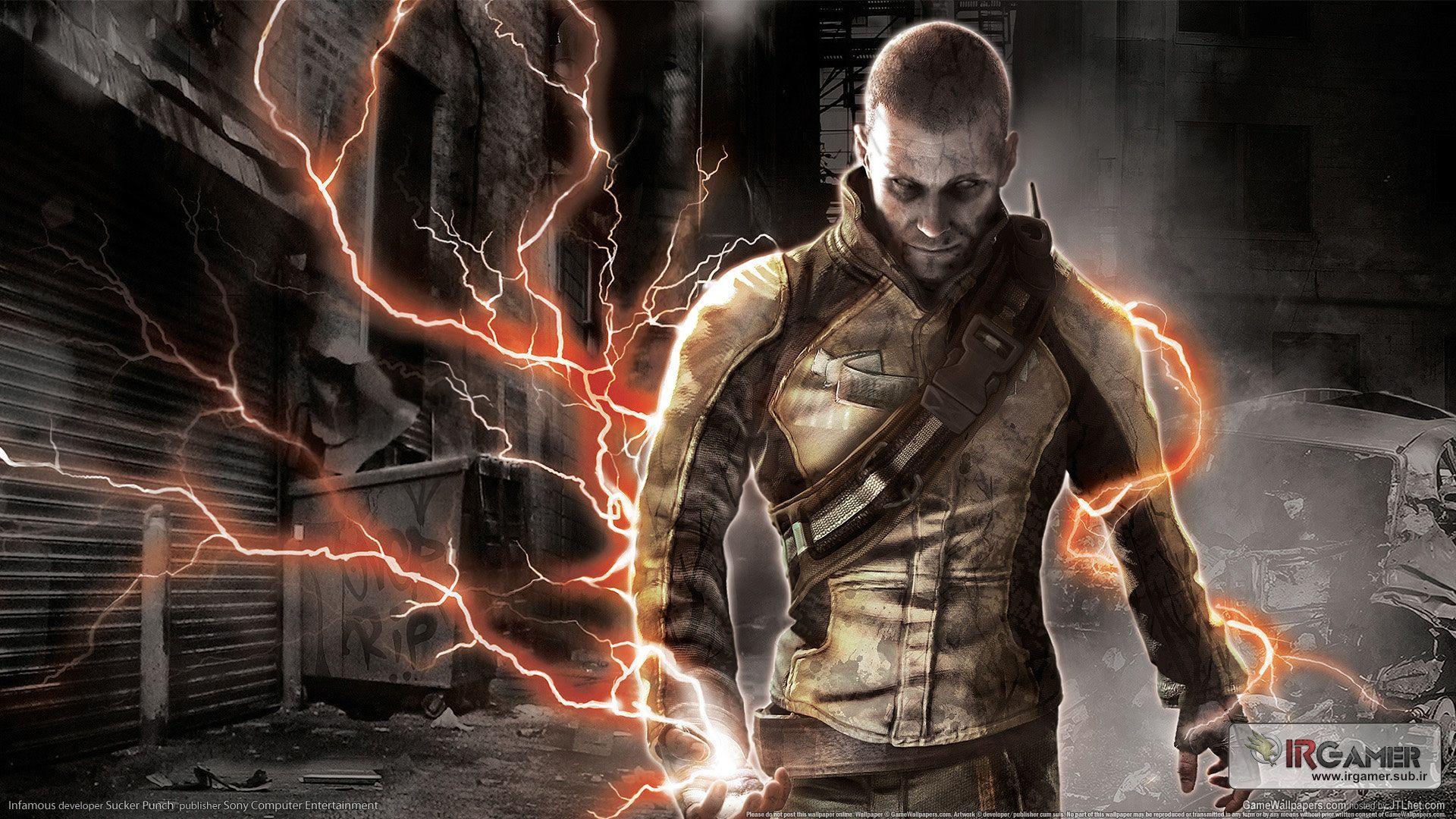 1920x1080 Games Wallpaper HD. Infamous, Games, Character art