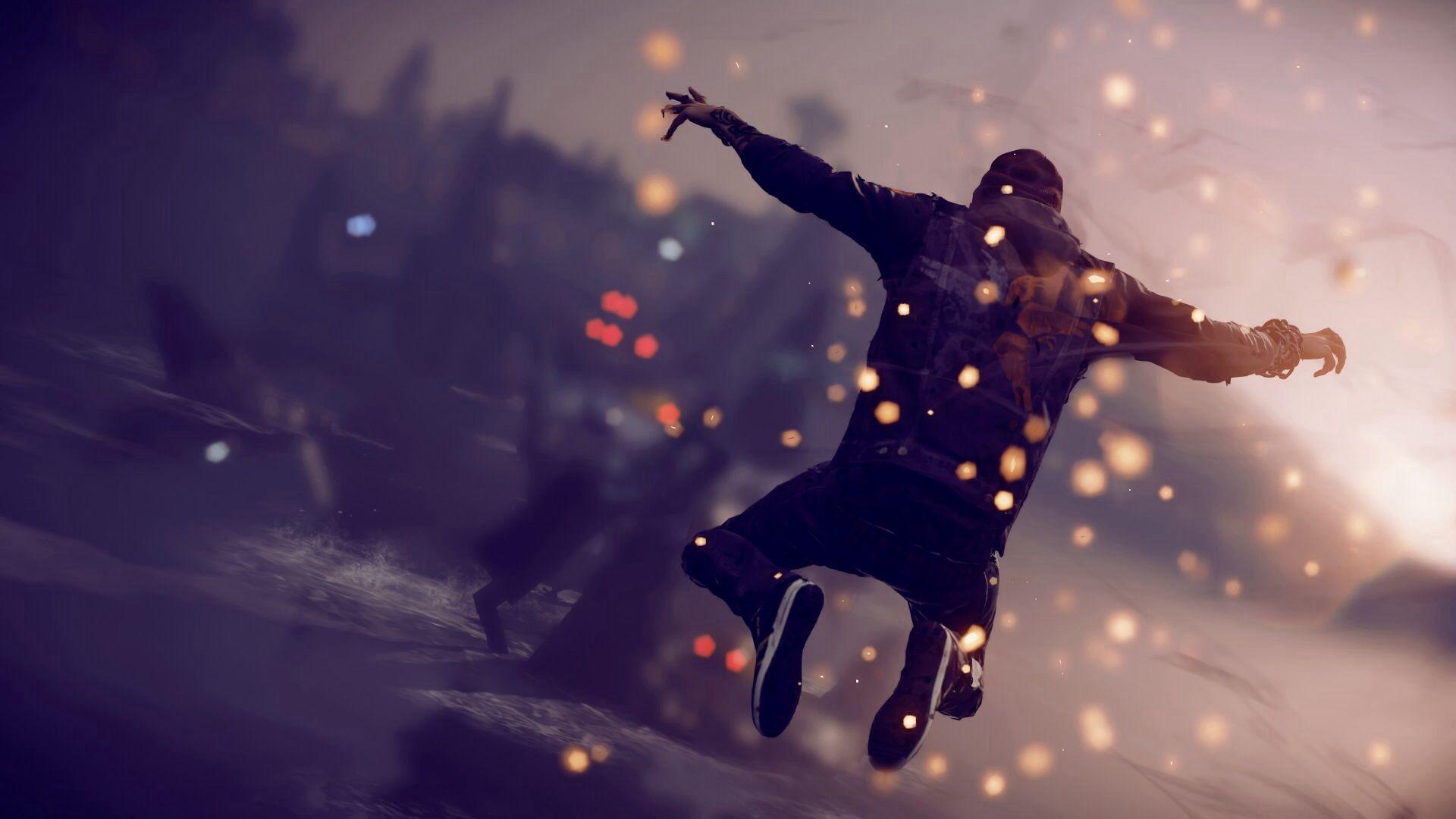 1920x1080 Second Son Background