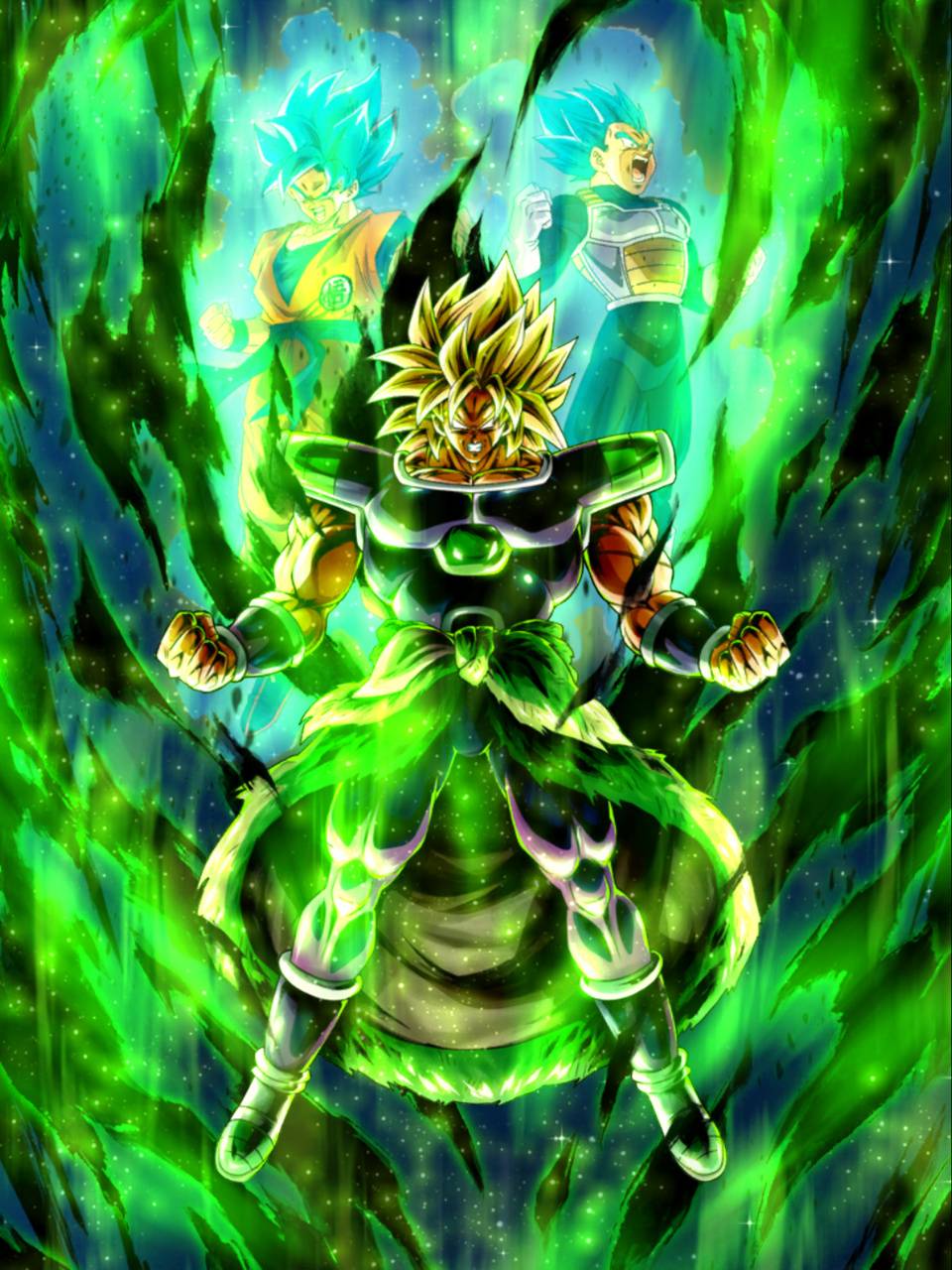 960x1280 Wallpaper Broly