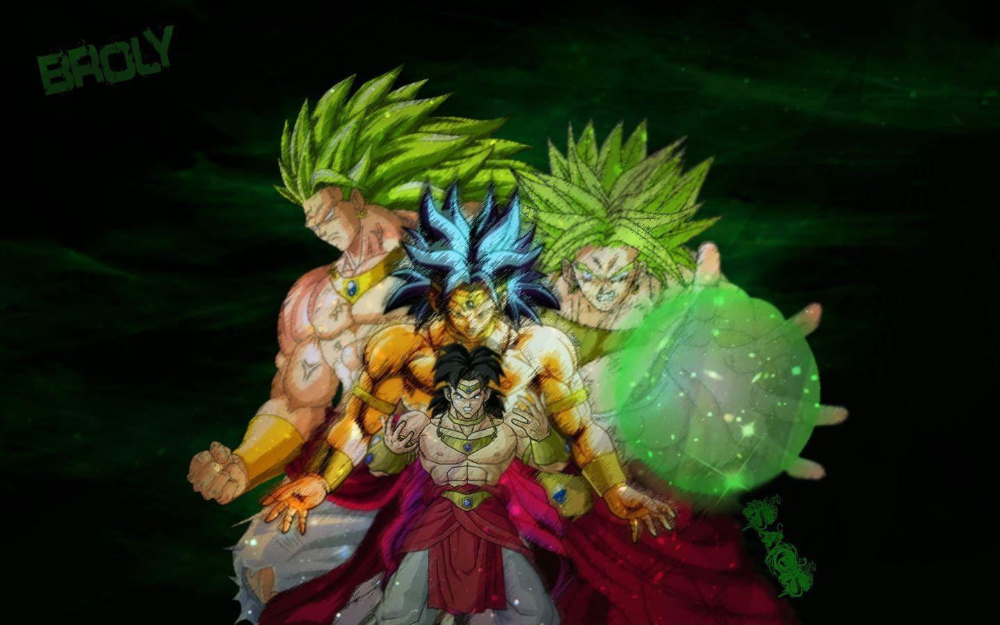 1440x900 DBZ Broly Wallpaper