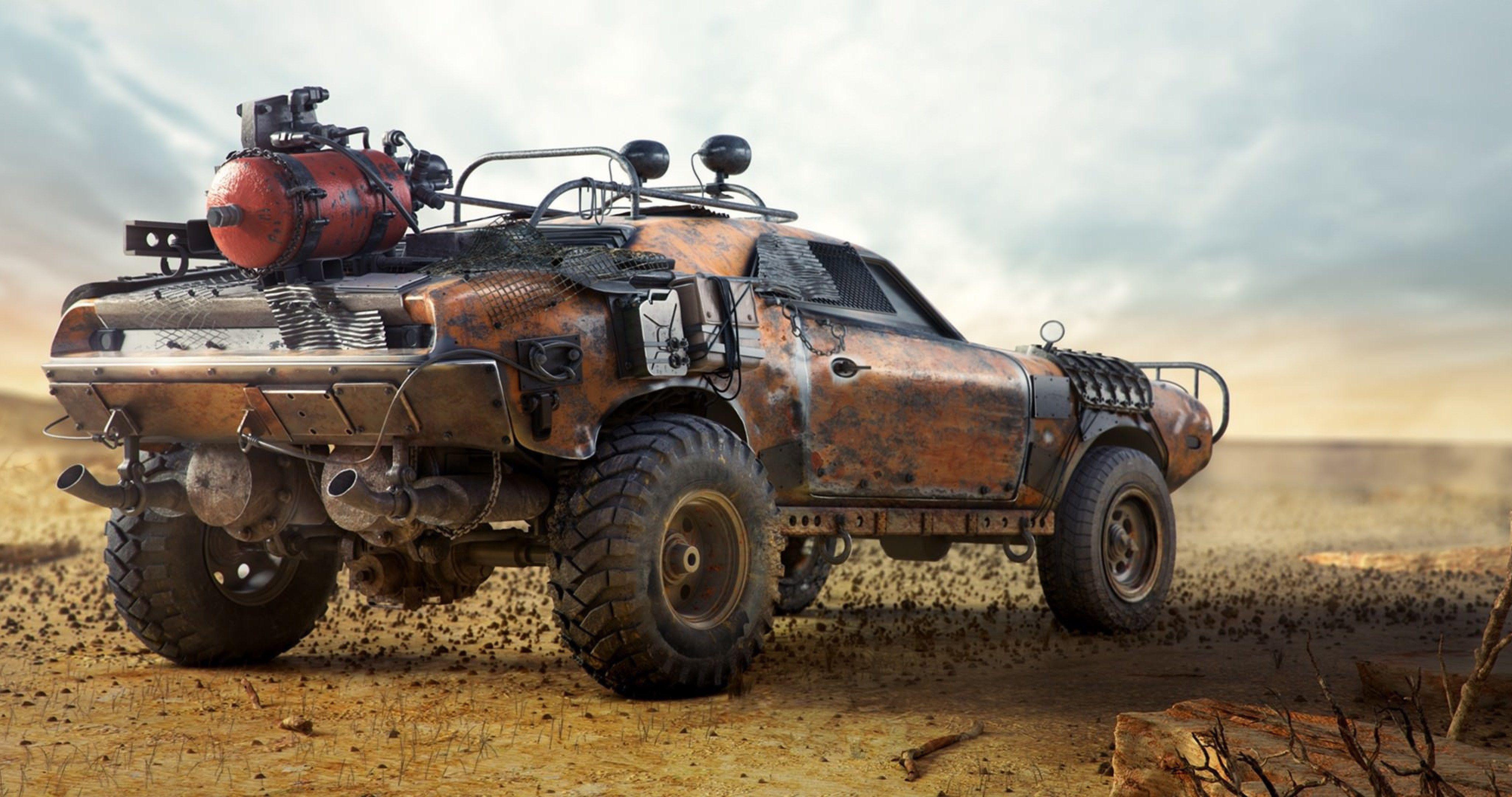 4096x2160 Apocalypse Vehicles Wallpaper