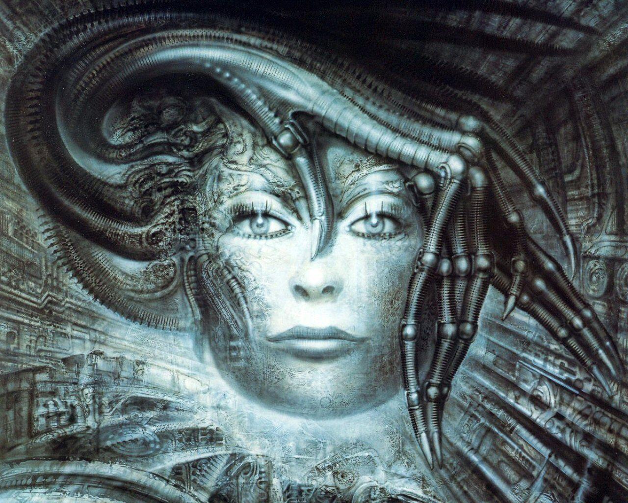 1280x1024 New HD wallon: Hr Giger Wallpaper