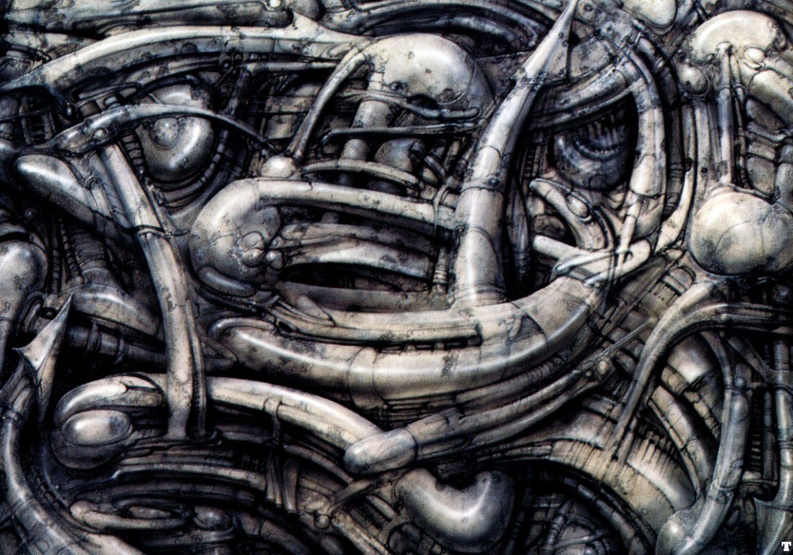 1543x1080 Free download Landscape Xxx Science Fiction H R Giger Wallpaper