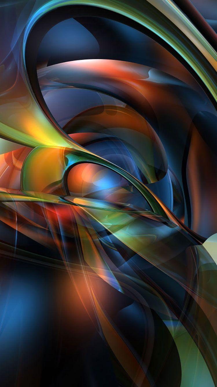 750x1334 HD Abstract iPhone Background. Fond d'écran abstrait, Art