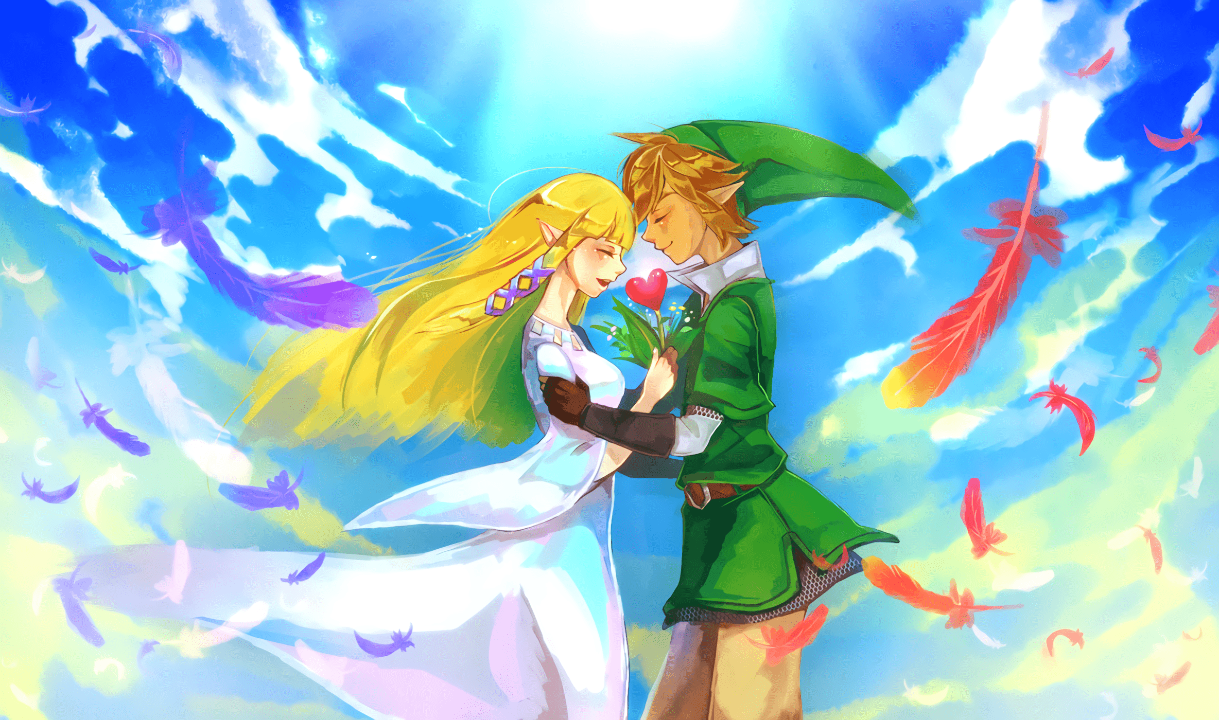 2368x1400 The Legend Of Zelda: Skyward Sword HD Wallpaper and Background Image