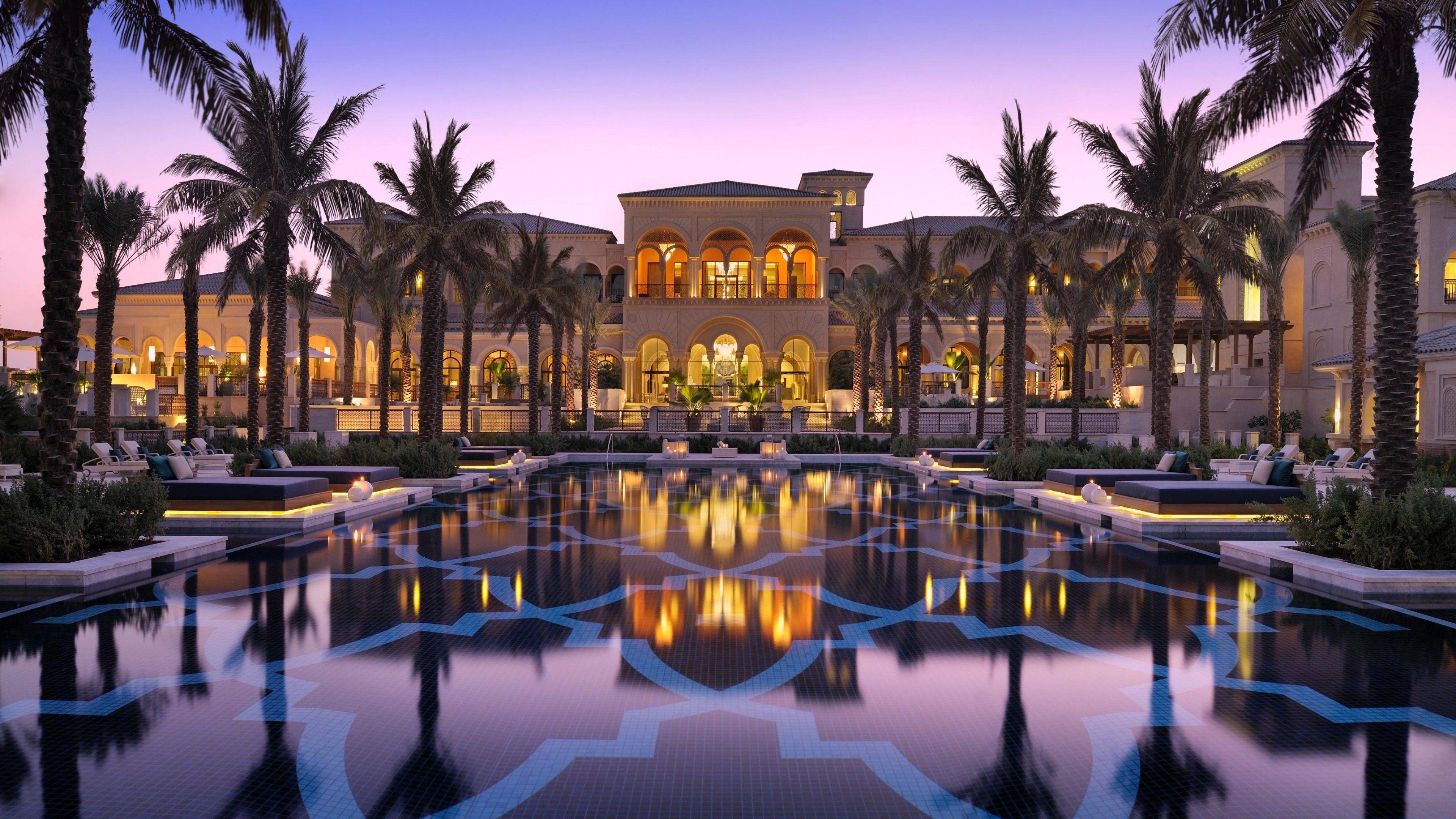 3840x2160 Wallpaper One&Only The Palm, Dubai, Best hotels, tourism, travel, resort, booking, vacation, pool, Travel