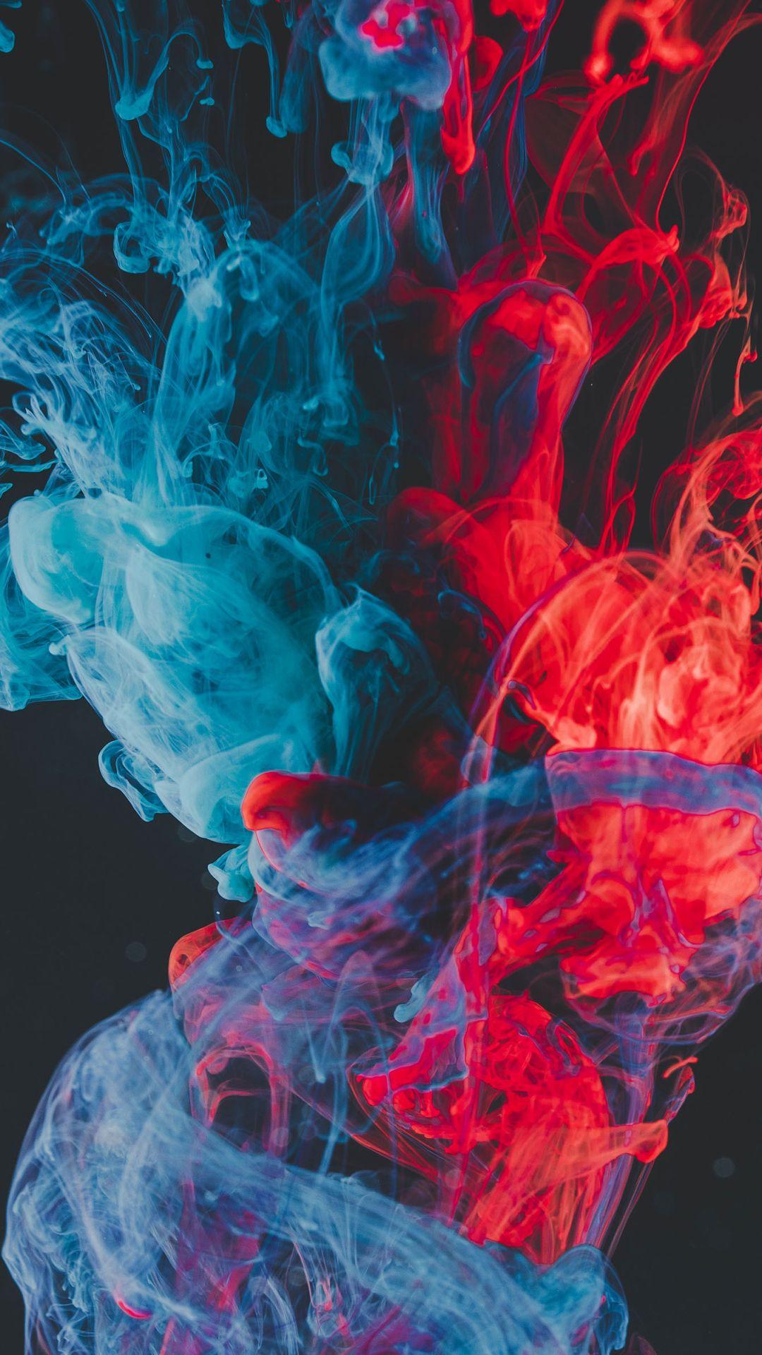 1080x1920 Smoke Abstract Phone Wallpaper
