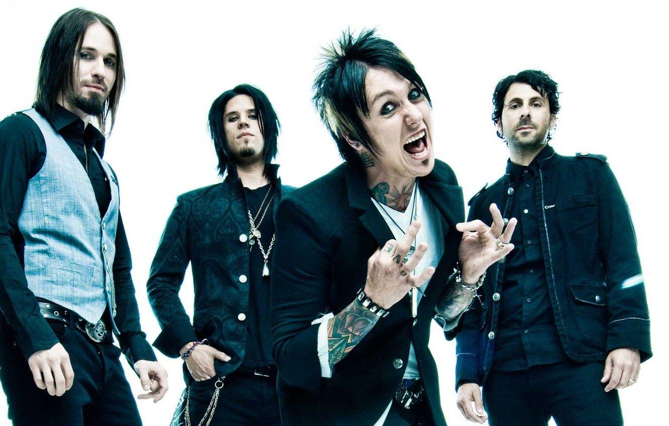 1332x850 Wallpaper rock, rock, papa roach, alternative rock, Jacoby Shaddix