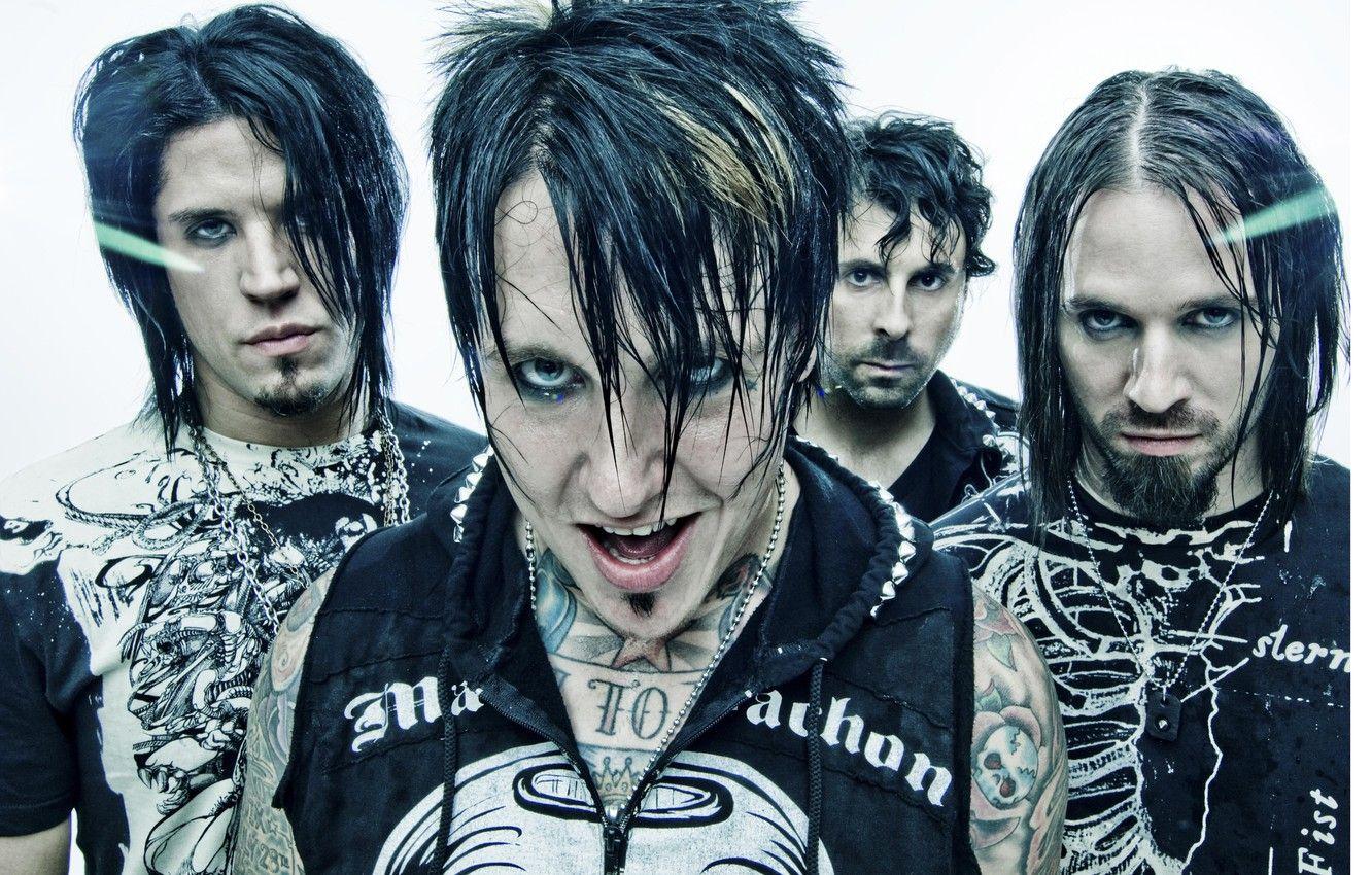 1332x850 Wallpaper rock, rock, papa roach, alternative rock, Jacoby Shaddix