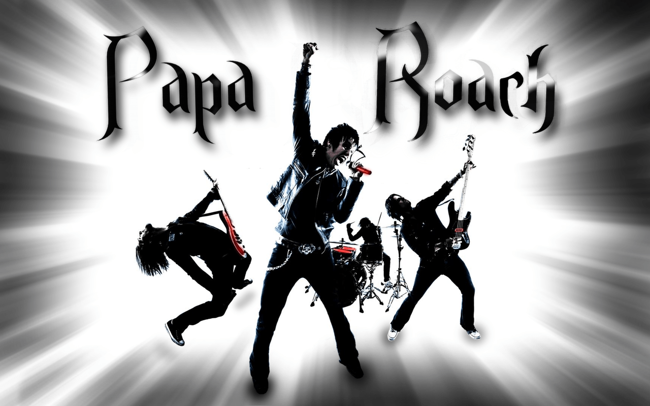 1280x800 Free download PapaRoach by Chuccck [1280x800] for your Desktop