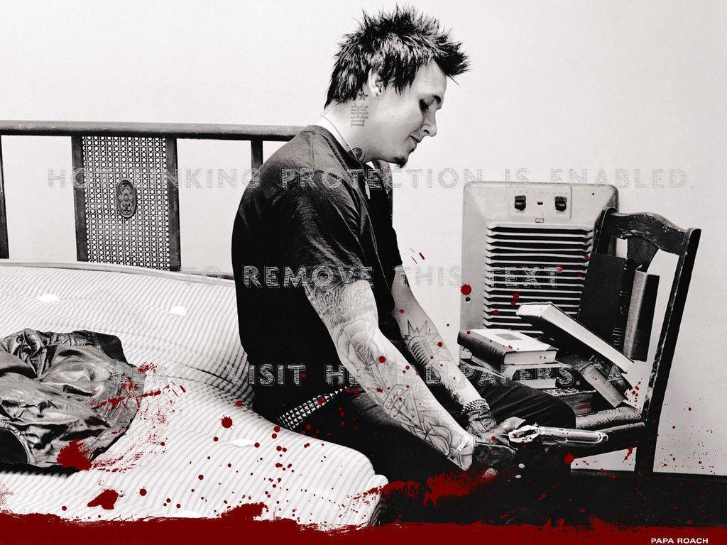 1024x768 gettin' away with murder papa roach jacoby