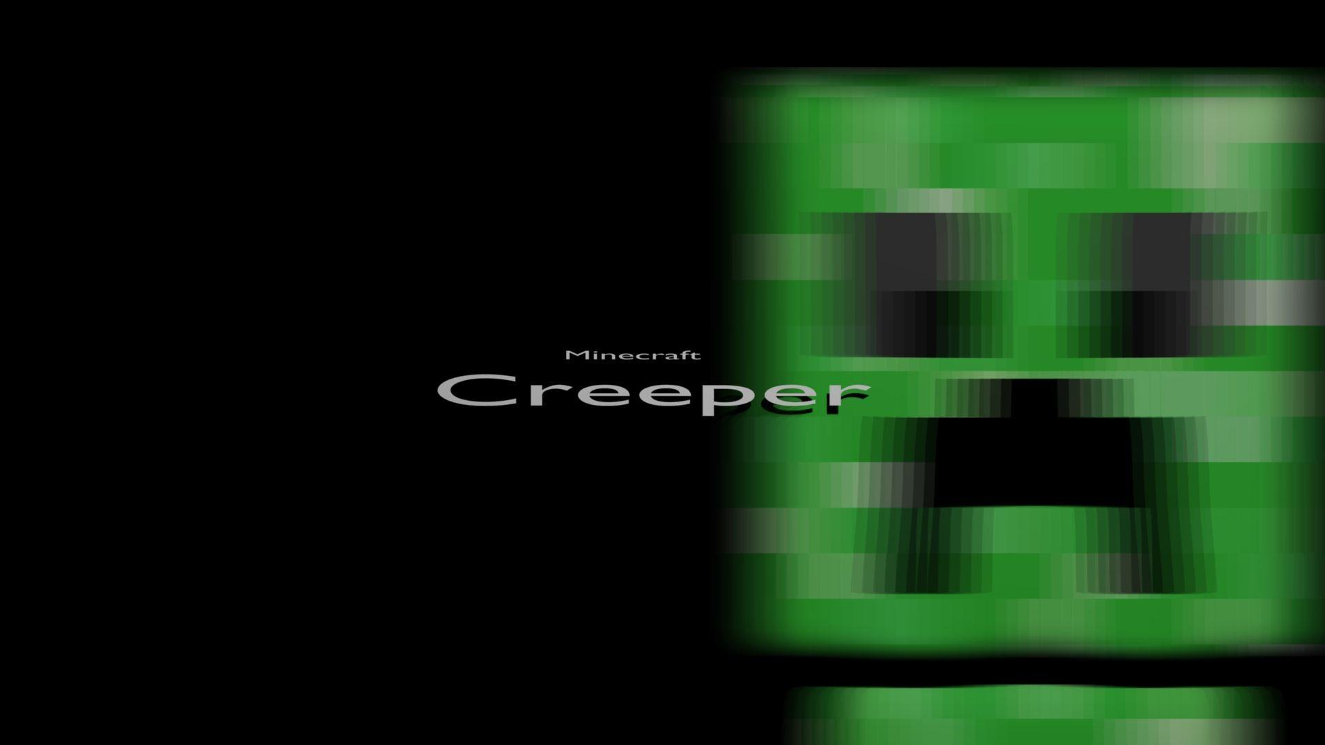 1920x1080 Download Creeper Minecraft Cool Background Wallpaper. Full HD