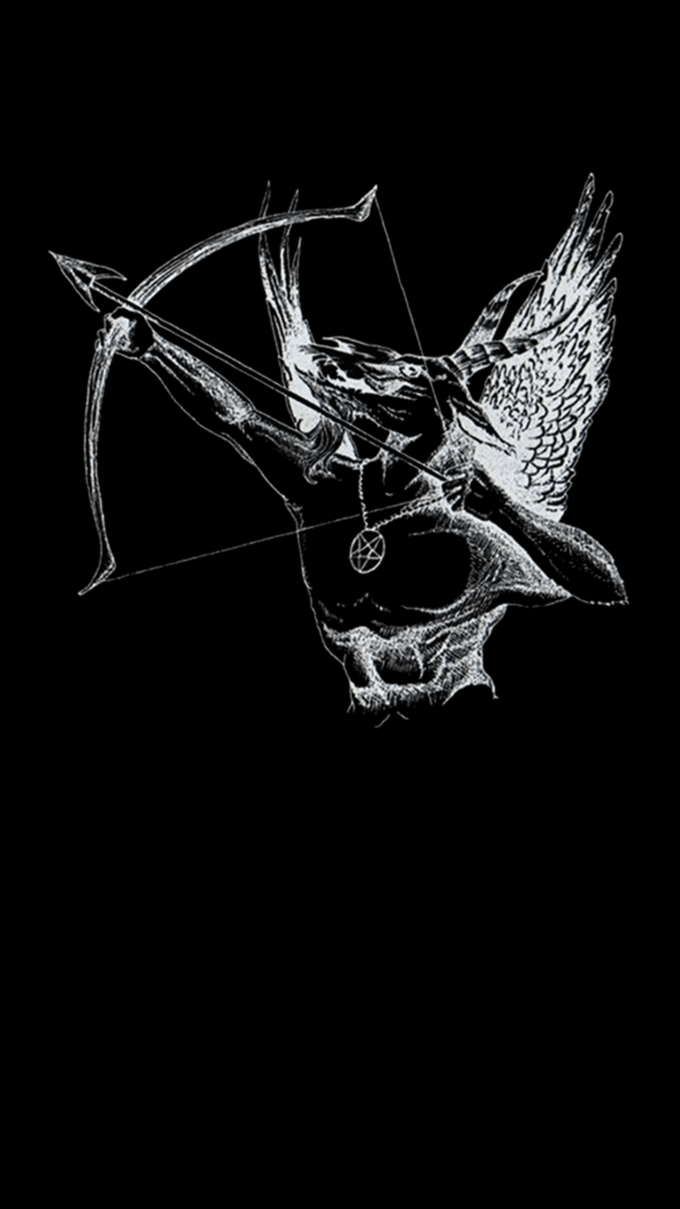 680x1209 Metal Phone Wallpaper [1080x1920]. Fallen angel, Metal albums, Doom