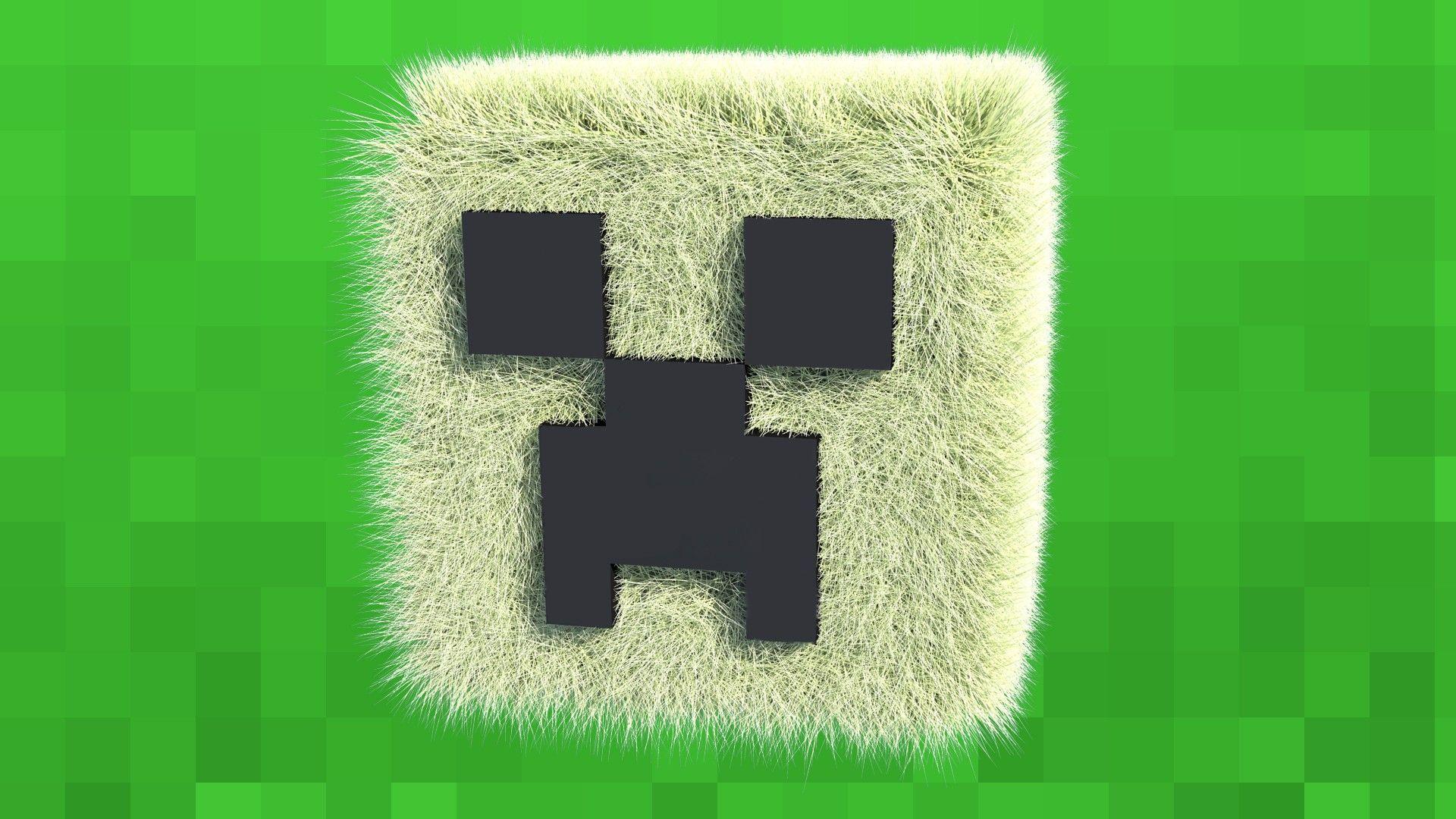 1920x1080 Cool Minecraft Creeper 3D Wallpaper