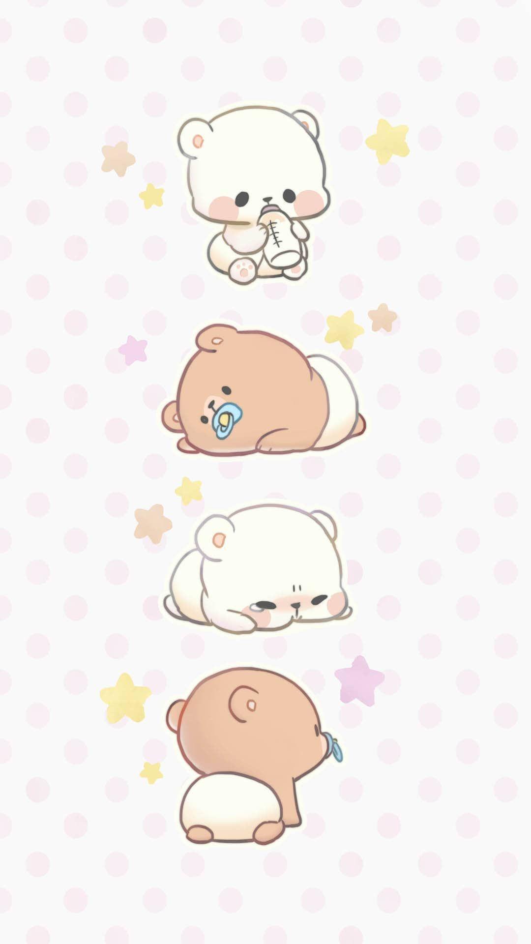 1080x1920 iPhone background. Baby cartoon