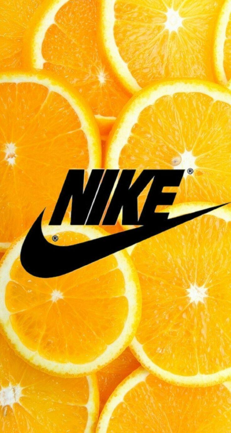 736x1377 Nike Orange Wallpaper