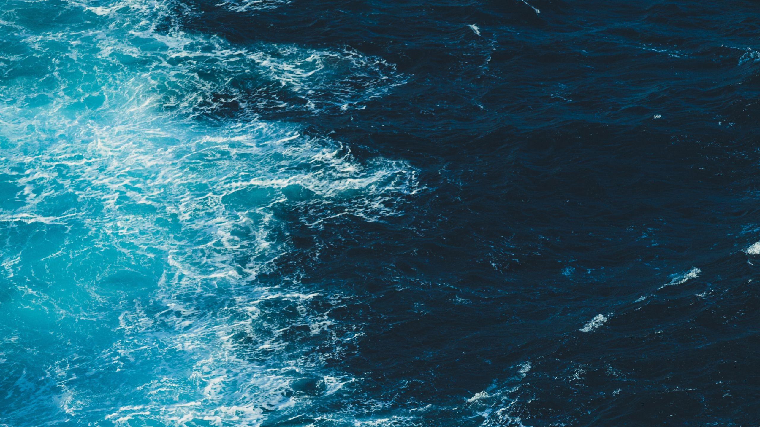 2560x1440 sea, ocean, waves 1440P Resolution Wallpaper, HD Nature