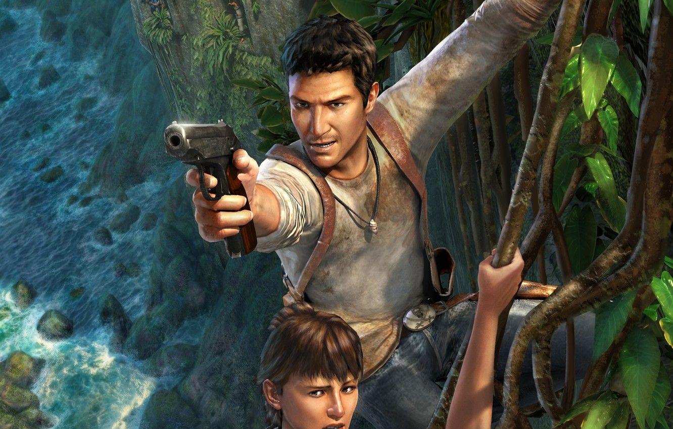 1332x850 Wallpaper Game, Naughty Dog, Nathan Drake, Uncharted: Drake's Fortune image for desktop, section игры