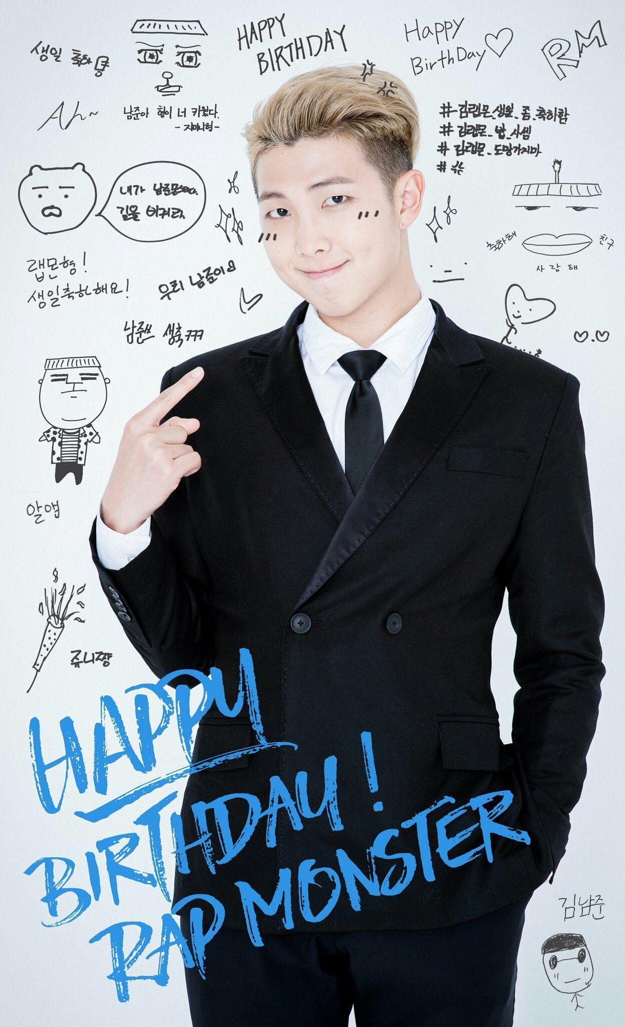 1248x2048 BTS#RAP MONSTER#happy birthday. Bts happy birthday, Rap monster