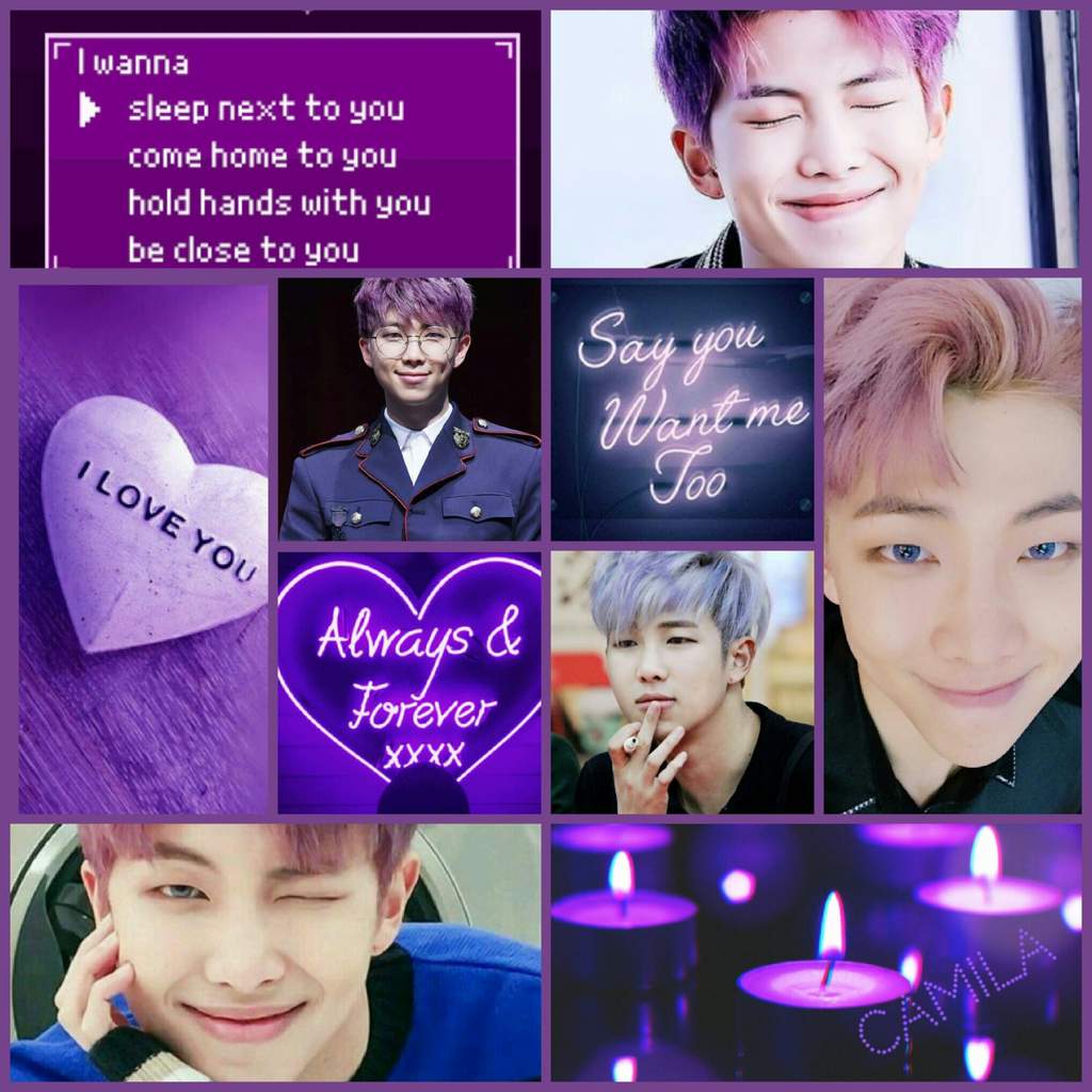 1024x1024 BTS RM Aesthetic Wallpaper