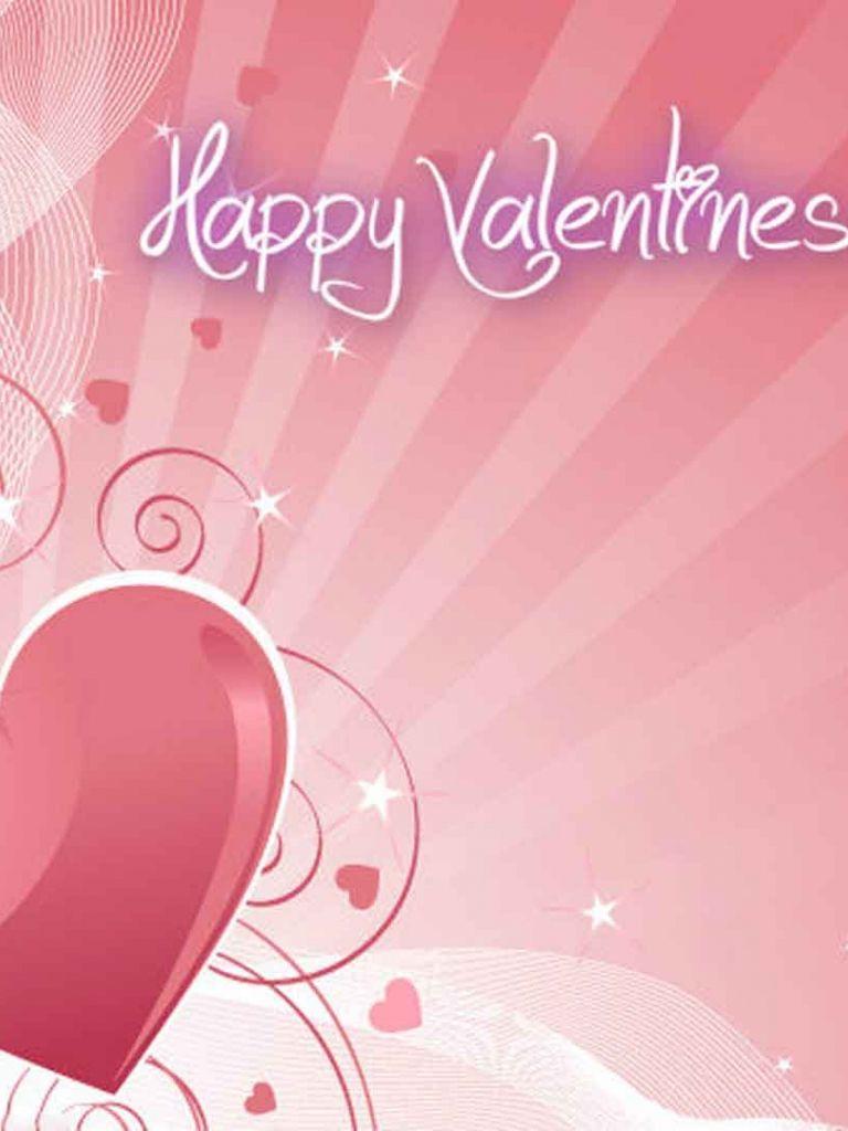 768x1024 Free download Wallpaper Happy Valentines Day Heart Wallpaper