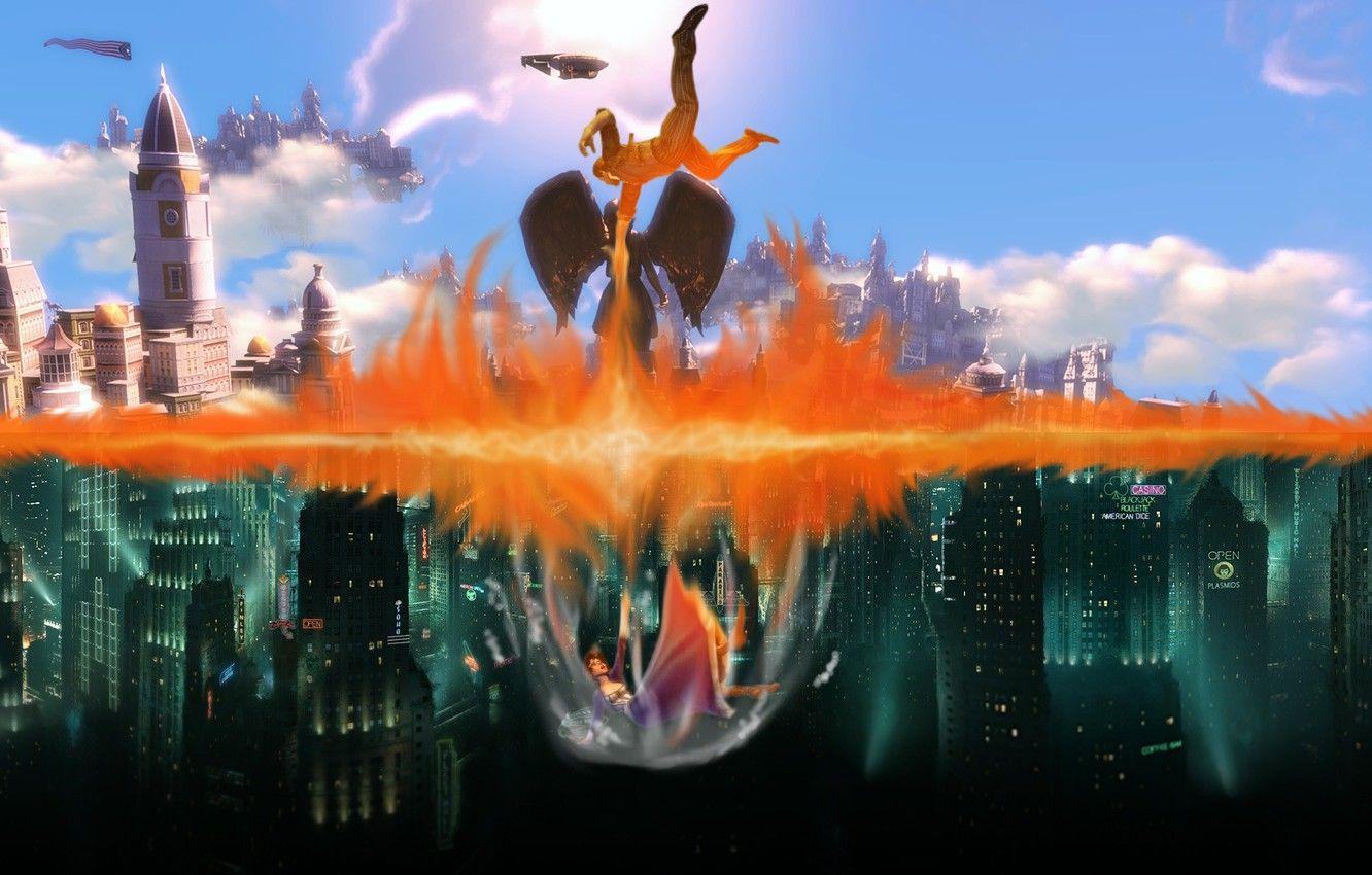 1332x850 Wallpaper Bioshock, Infinite, Bioshock Infinite, Cover, Burial at