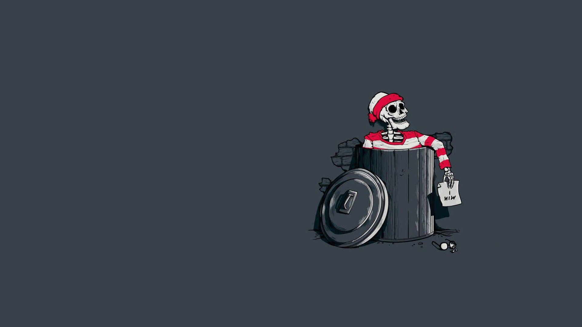 1920x1080 Free Skeleton Wallpaper