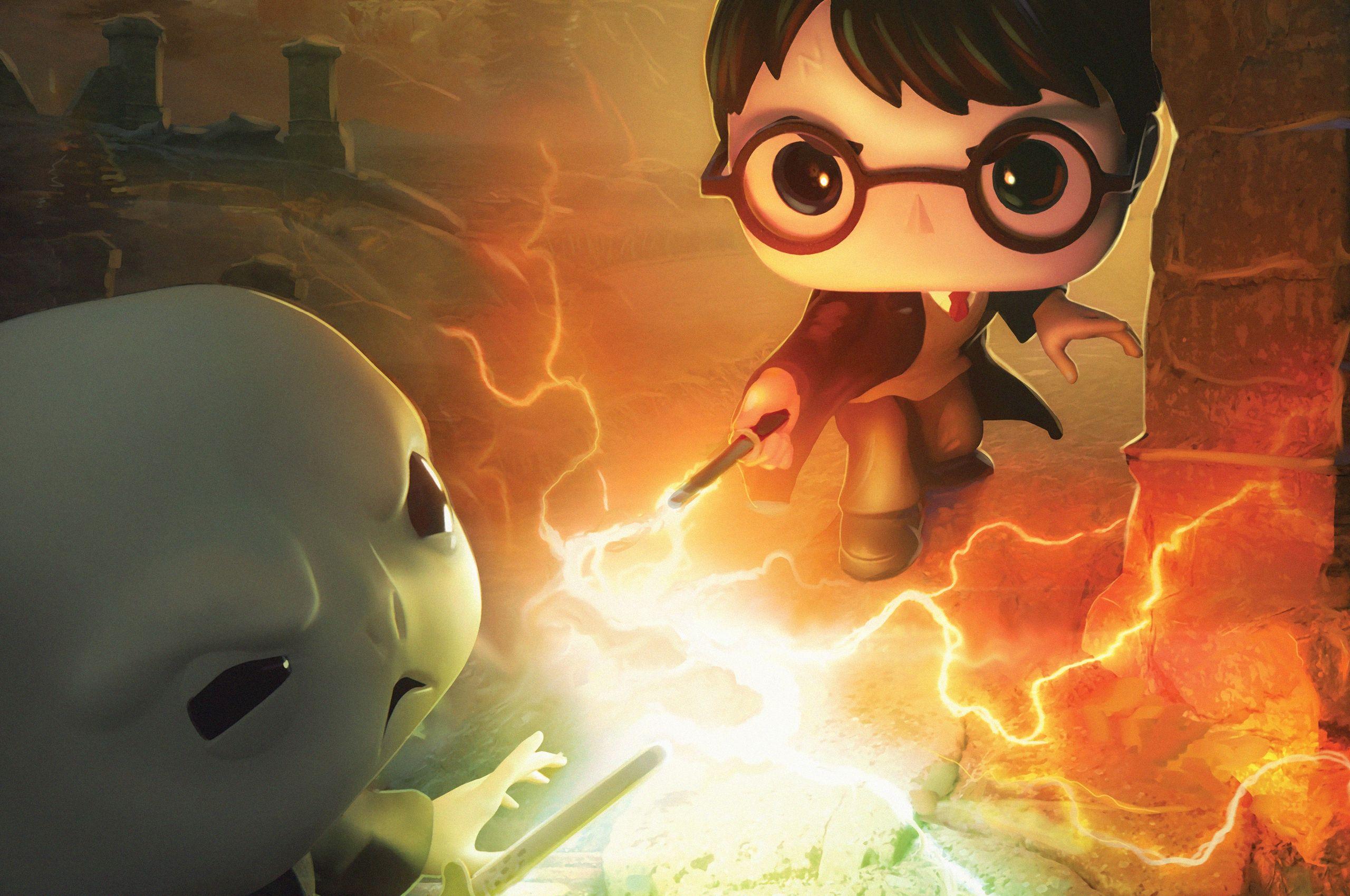Harry Potter Cartoon Desktop Wallpapers - Top Free Harry Potter Cartoon  Desktop Backgrounds - WallpaperAccess