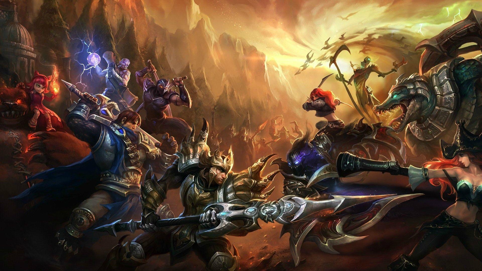 League of legends 1080P, 2K, 4K, 5K HD wallpapers free download